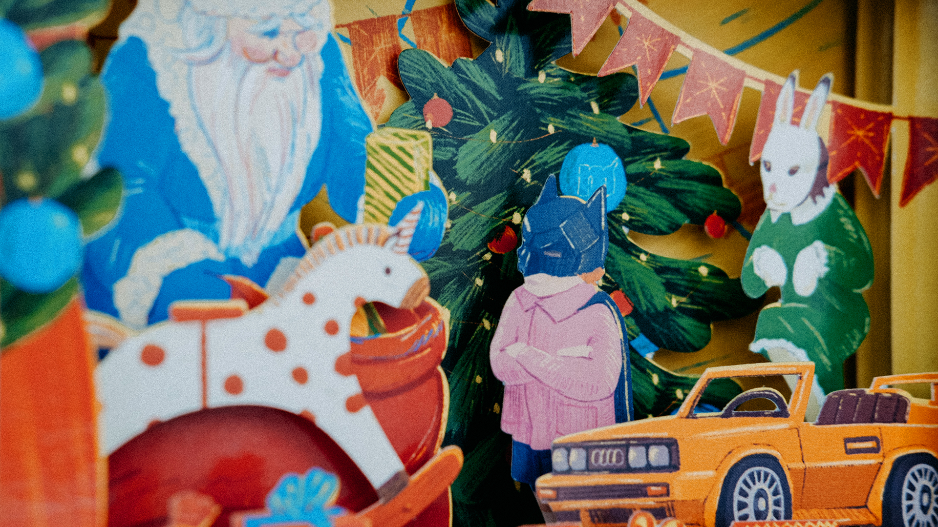 Новогодняя 3D-открытка mainprint. — Изображение №5 — Иллюстрация, Графика на Dprofile