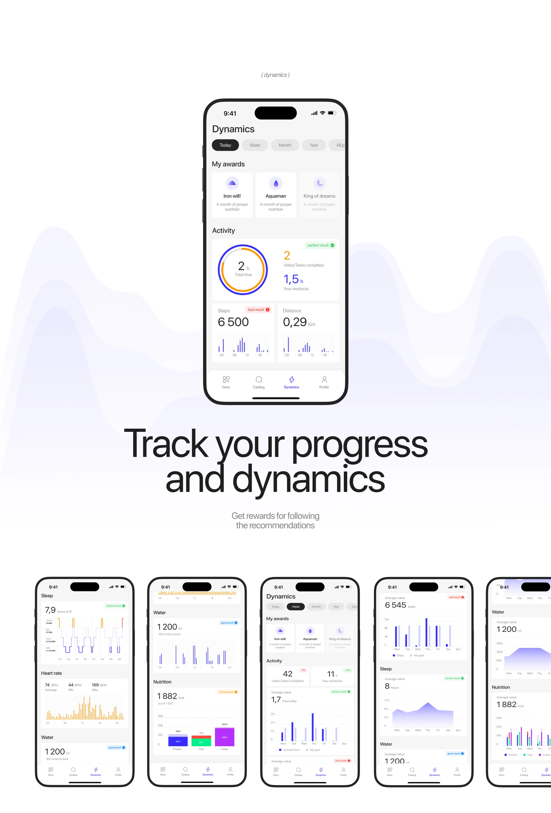 Niyama fitness app — Изображение №18 — Интерфейсы на Dprofile