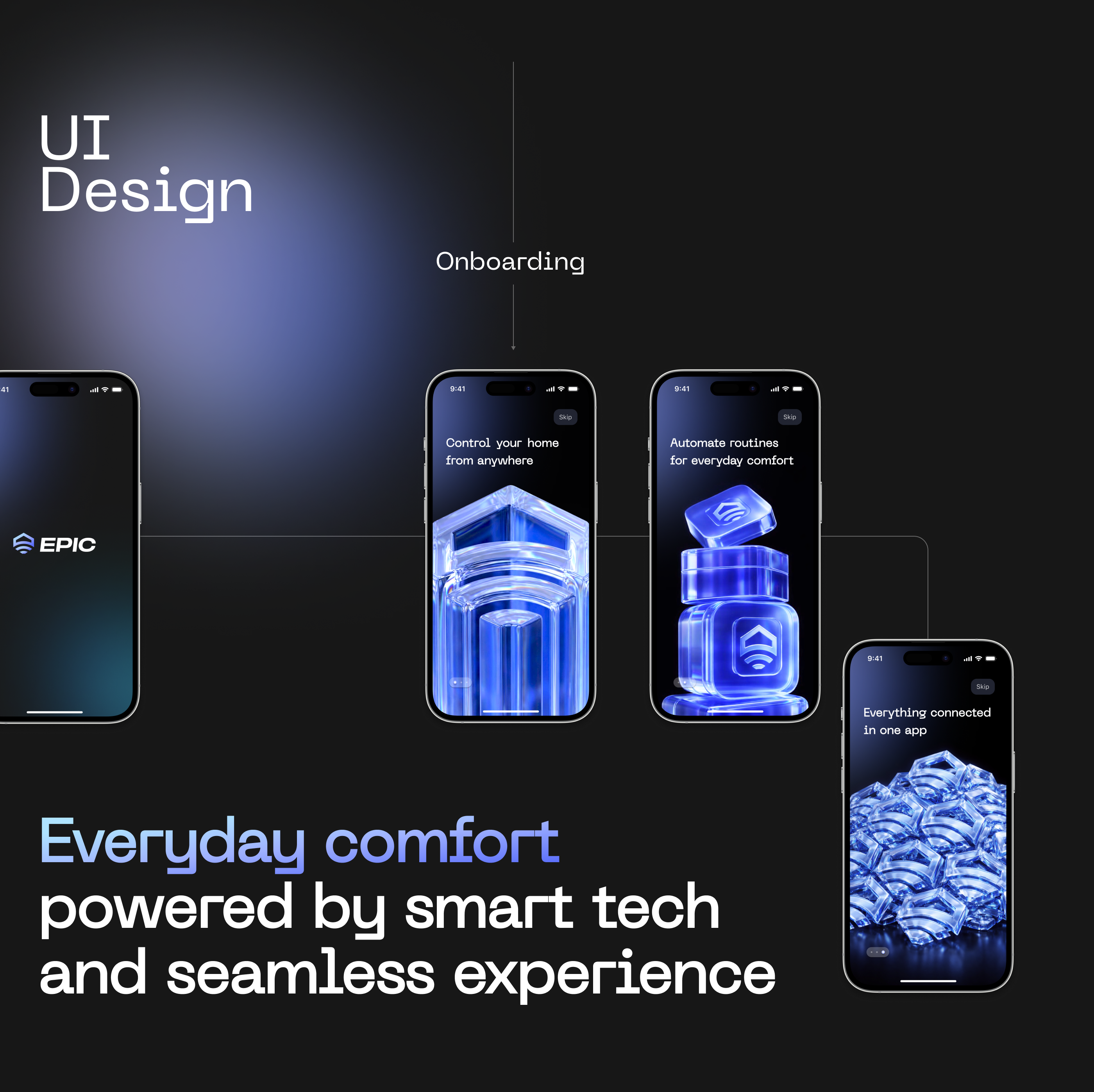 EPIC — Smart Home — Изображение №13 — Интерфейсы, Анимация на Dprofile