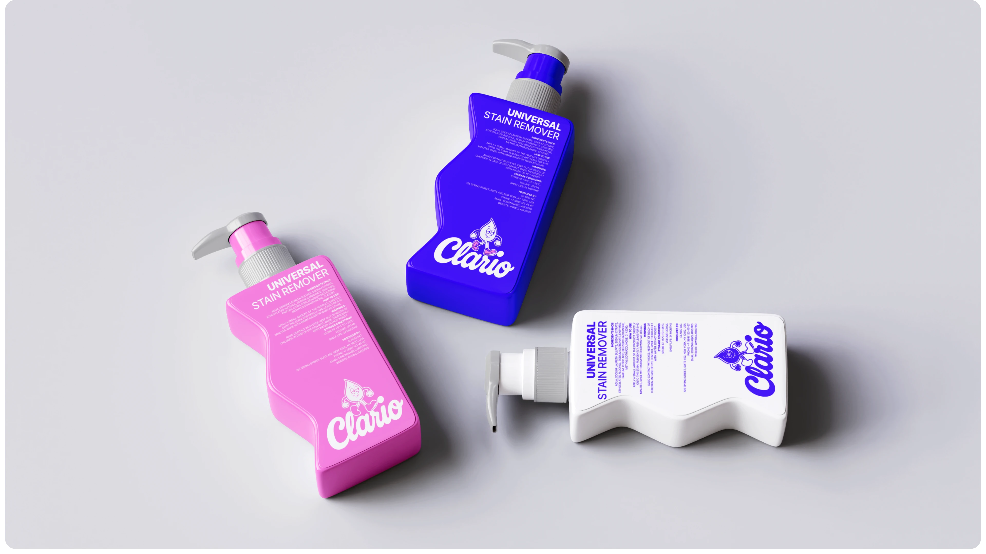 Clario - household cleaning brand — Изображение №6 — Брендинг на Dprofile