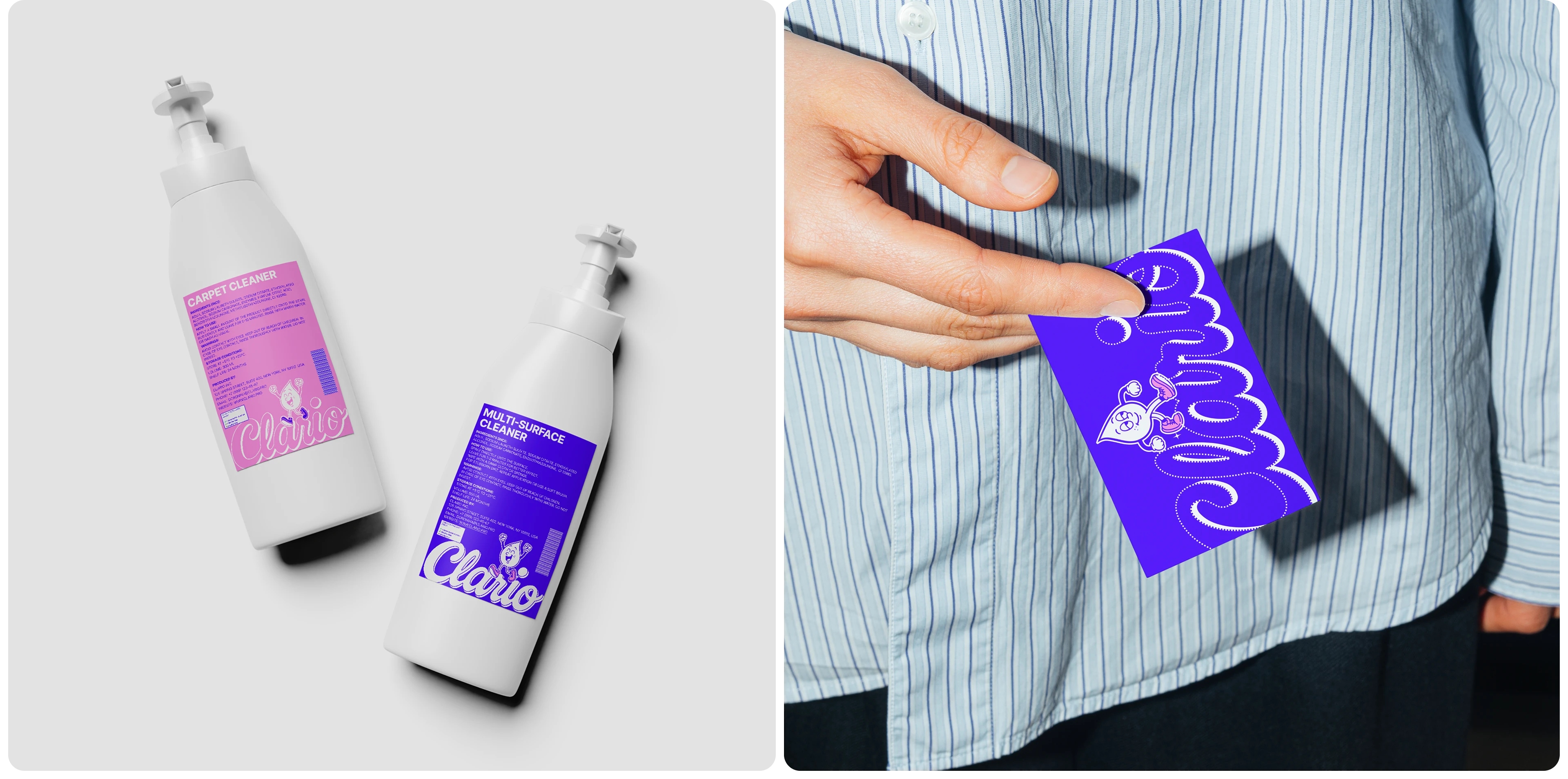 Clario - household cleaning brand — Изображение №10 — Брендинг на Dprofile