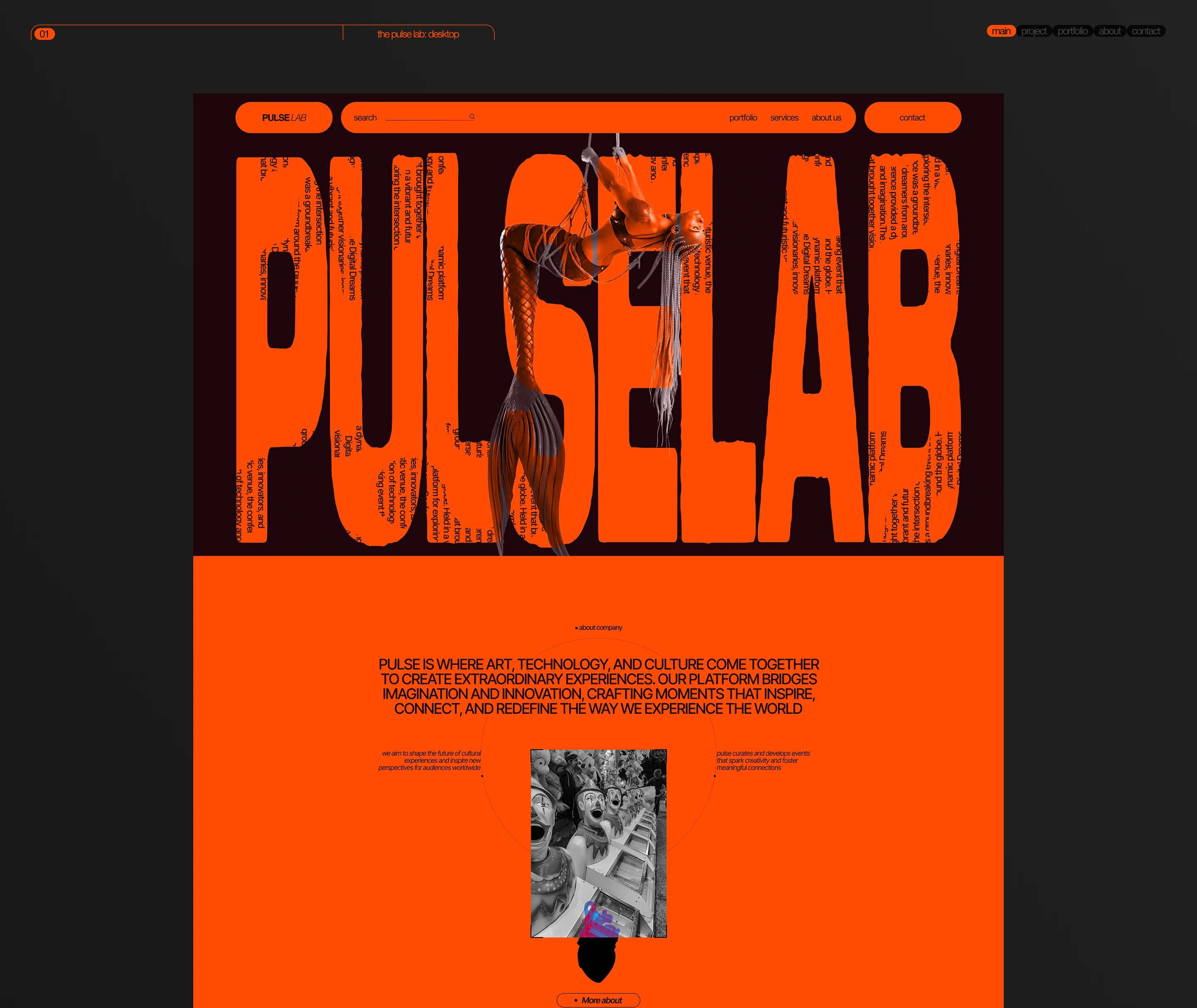 Pulse Event Company — Изображение №3 — Интерфейсы, Брендинг на Dprofile