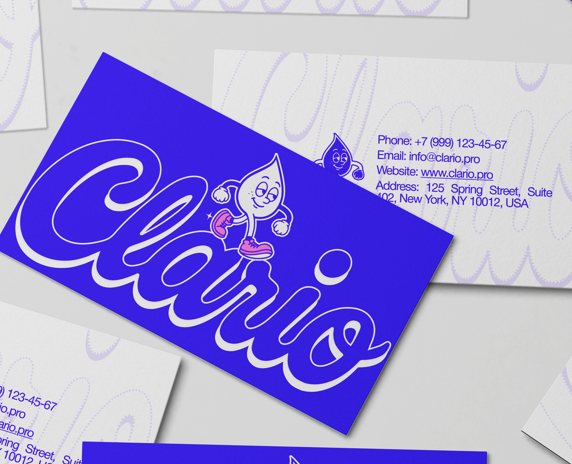 Clario - household cleaning brand — Брендинг на Dprofile