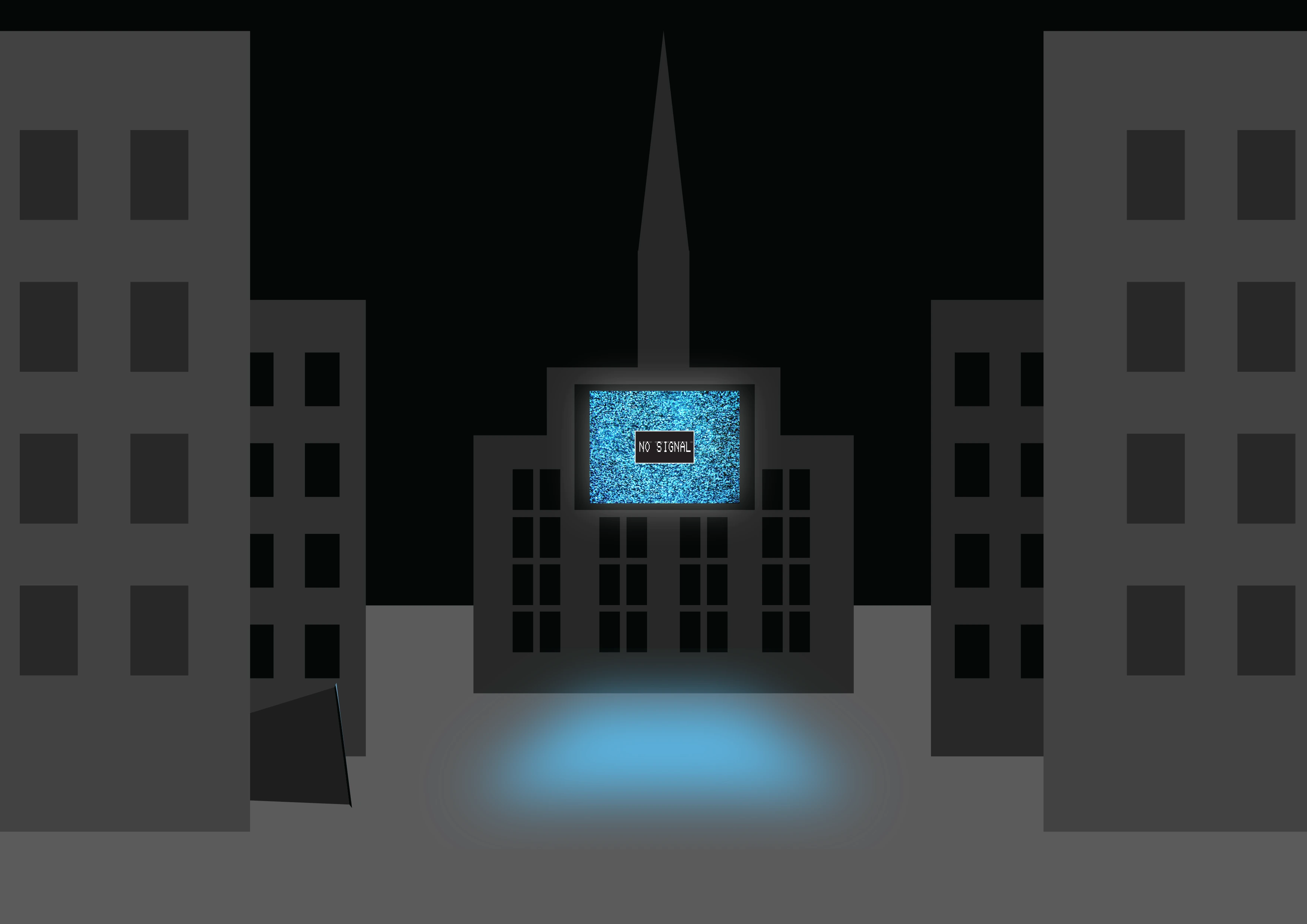 Серия постеров NO SIGNAL — Изображение №3 — Иллюстрация, Графика на Dprofile