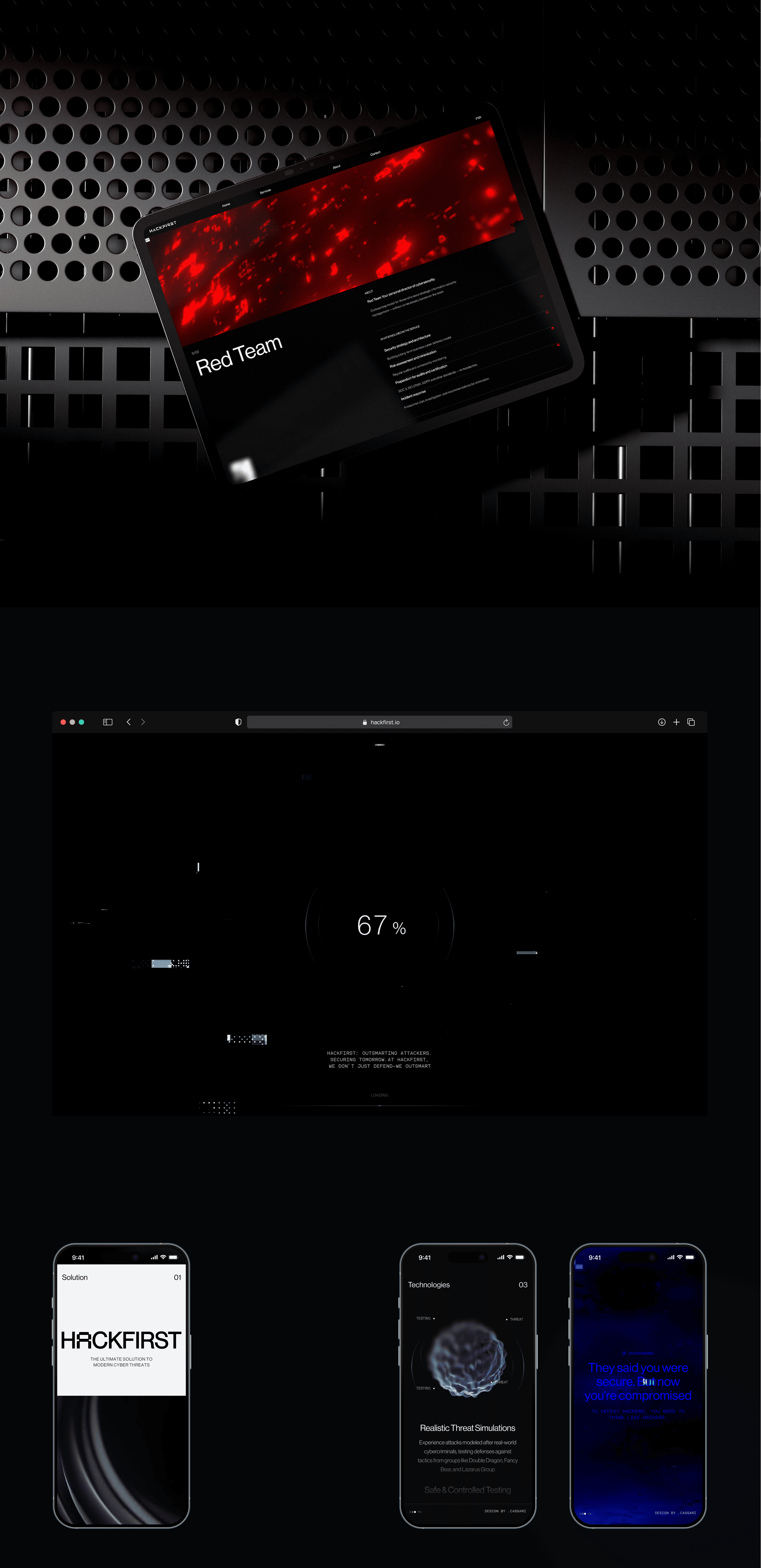 HackFirst™ — Симуляции кибератак нового поколения — Изображение №5 — Интерфейсы, Брендинг на Dprofile
