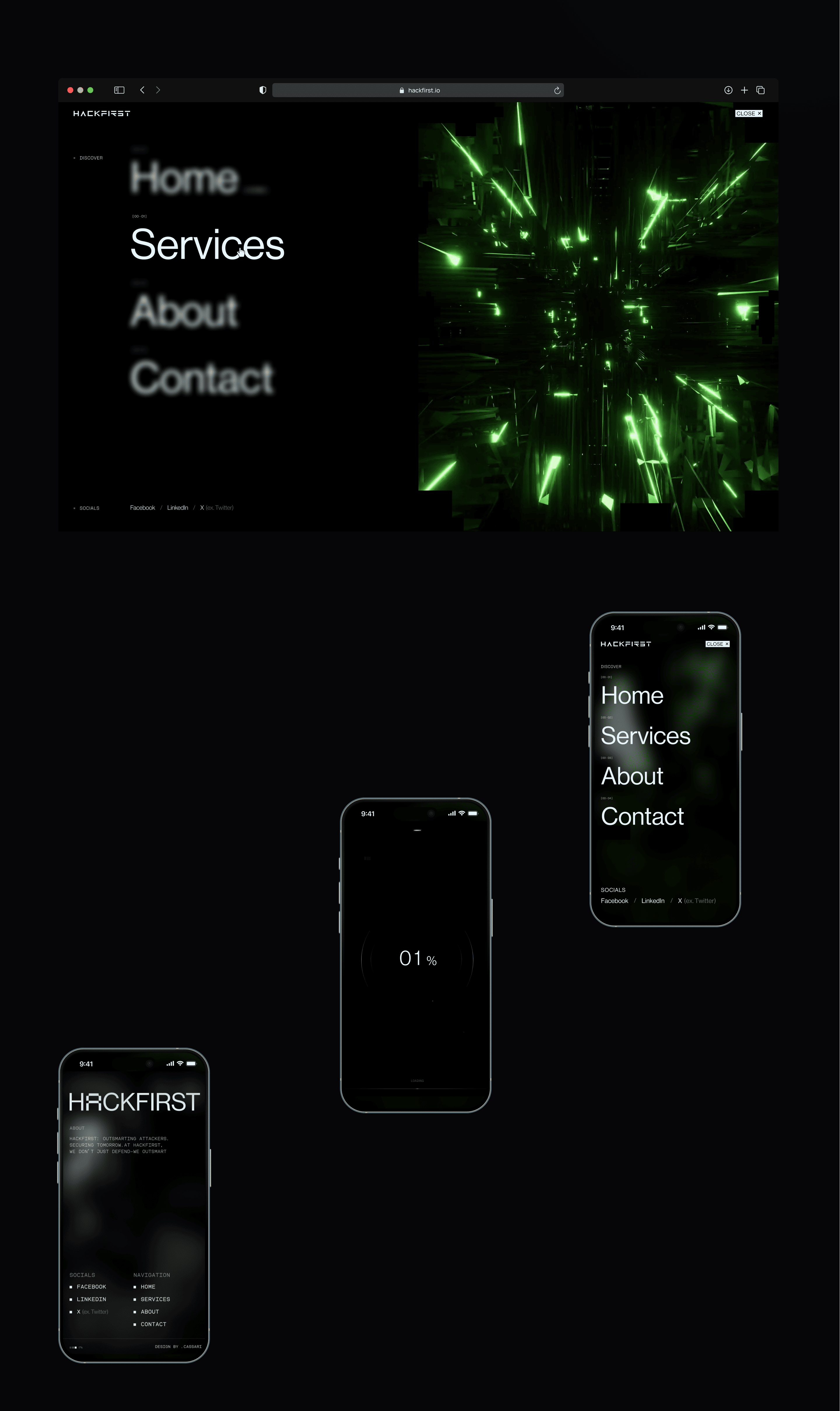 HackFirst™ — Симуляции кибератак нового поколения — Изображение №6 — Интерфейсы, Брендинг на Dprofile