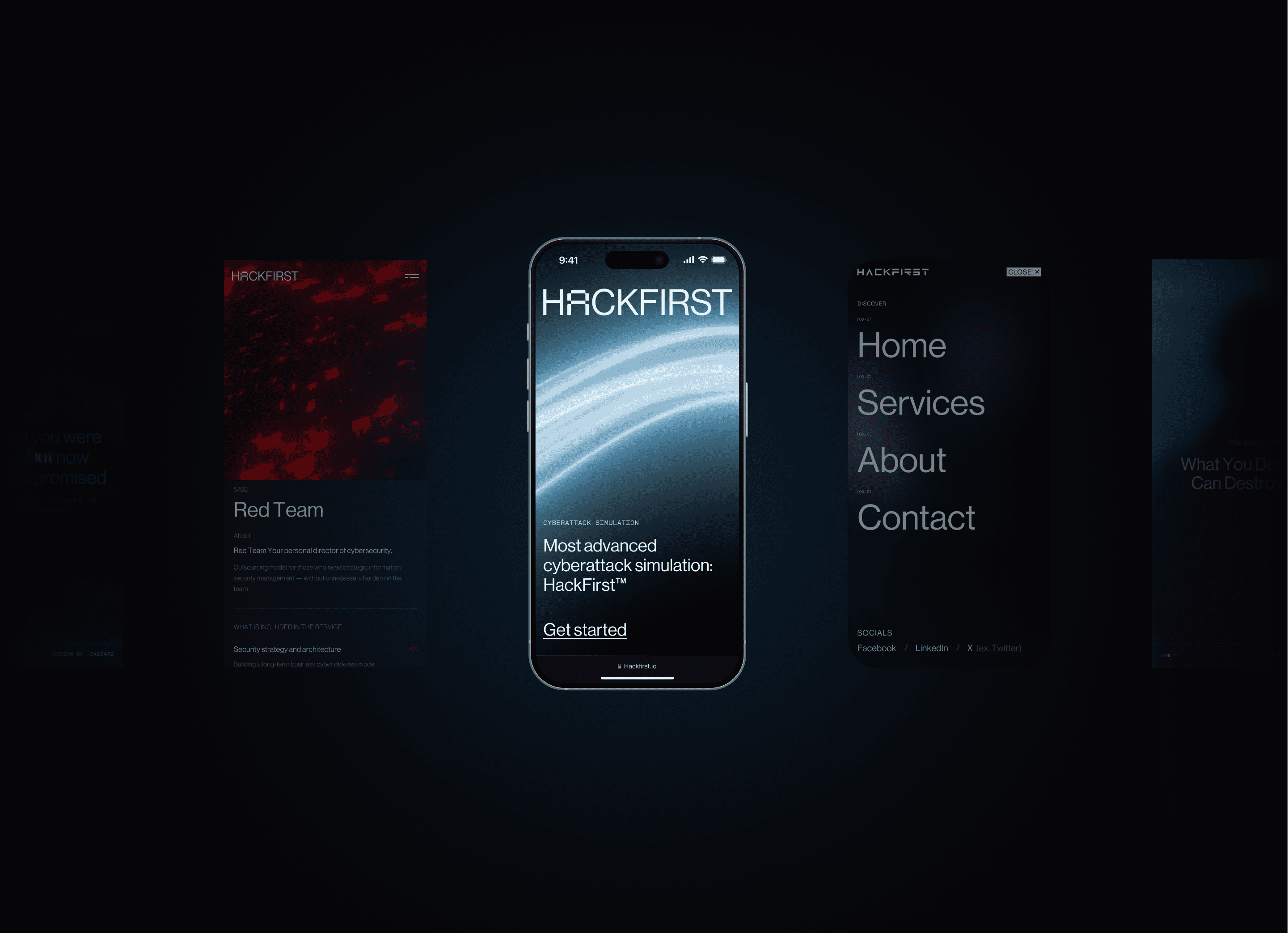 HackFirst™ — Симуляции кибератак нового поколения — Изображение №1 — Интерфейсы, Брендинг на Dprofile