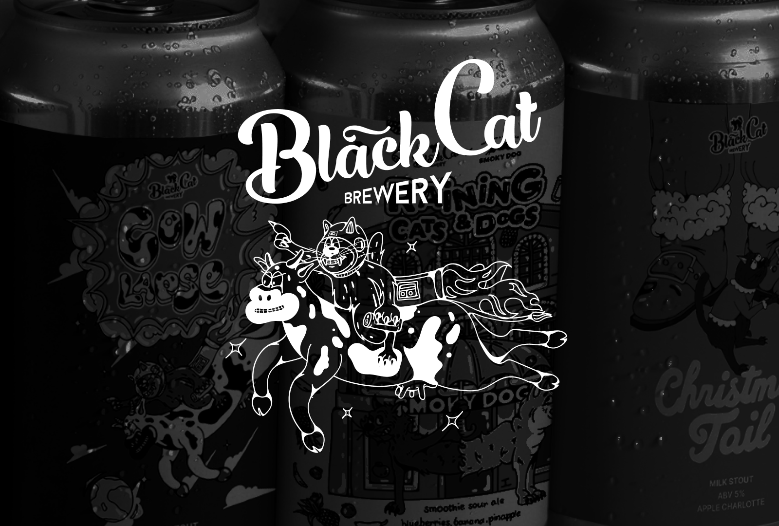 Black Cat Brewery | Крафтовое пиво — Изображение №1 — Брендинг, Иллюстрация на Dprofile