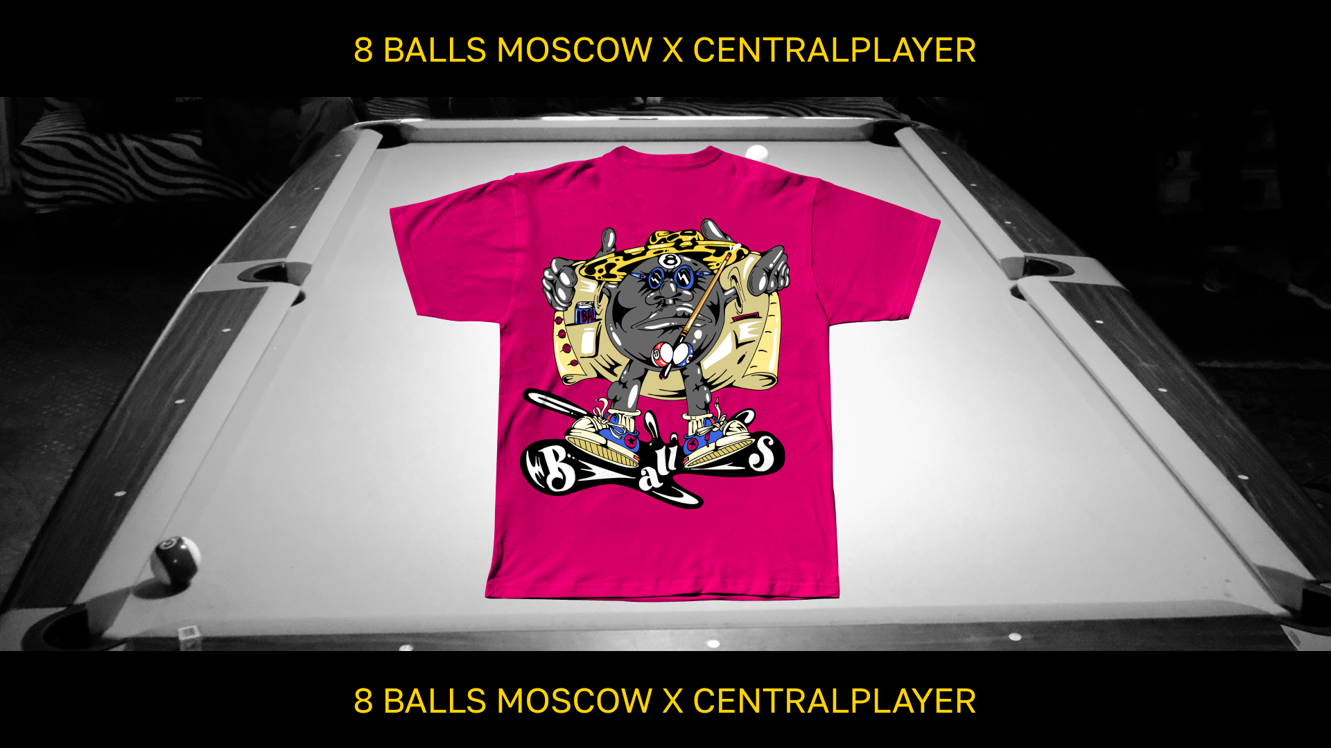 8 Balls | Разработка мерча для бильярдного бара — Изображение №1 — Иллюстрация, Графика на Dprofile