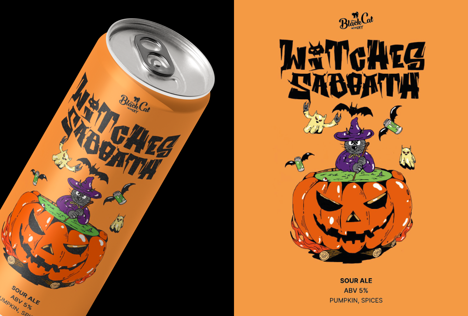 Black Cat Brewery | Крафтовое пиво — Изображение №7 — Брендинг, Иллюстрация на Dprofile