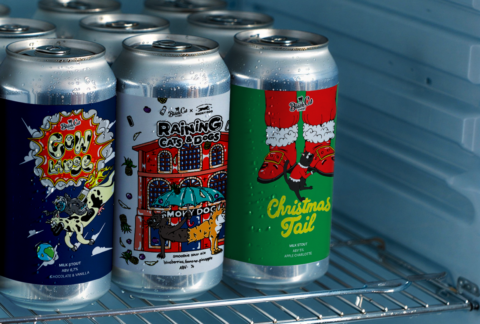 Black Cat Brewery | Крафтовое пиво — Изображение №10 — Брендинг, Иллюстрация на Dprofile