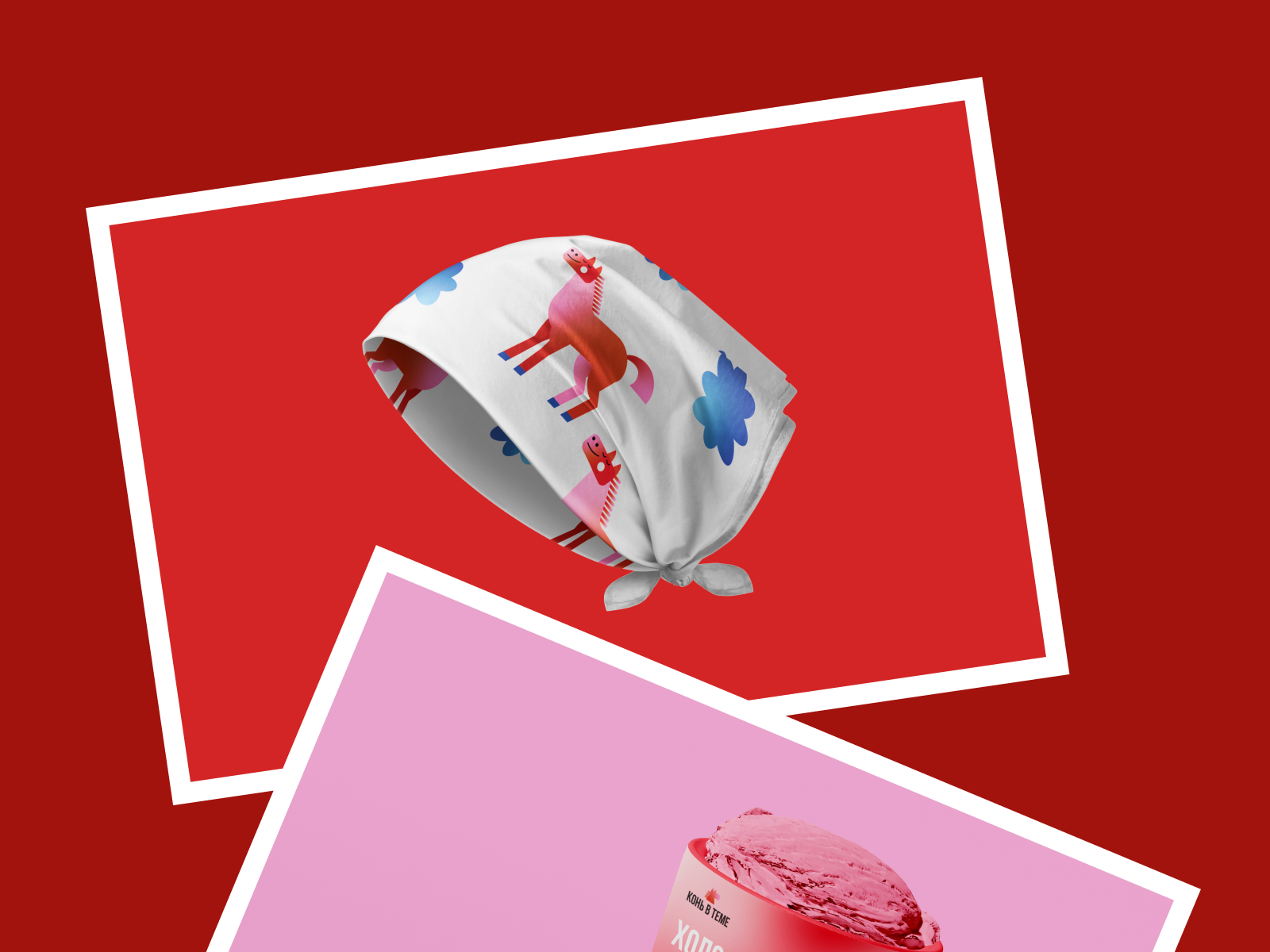 Новогодняя авторская графика 2026 — Изображение №16 — Брендинг, Графика на Dprofile