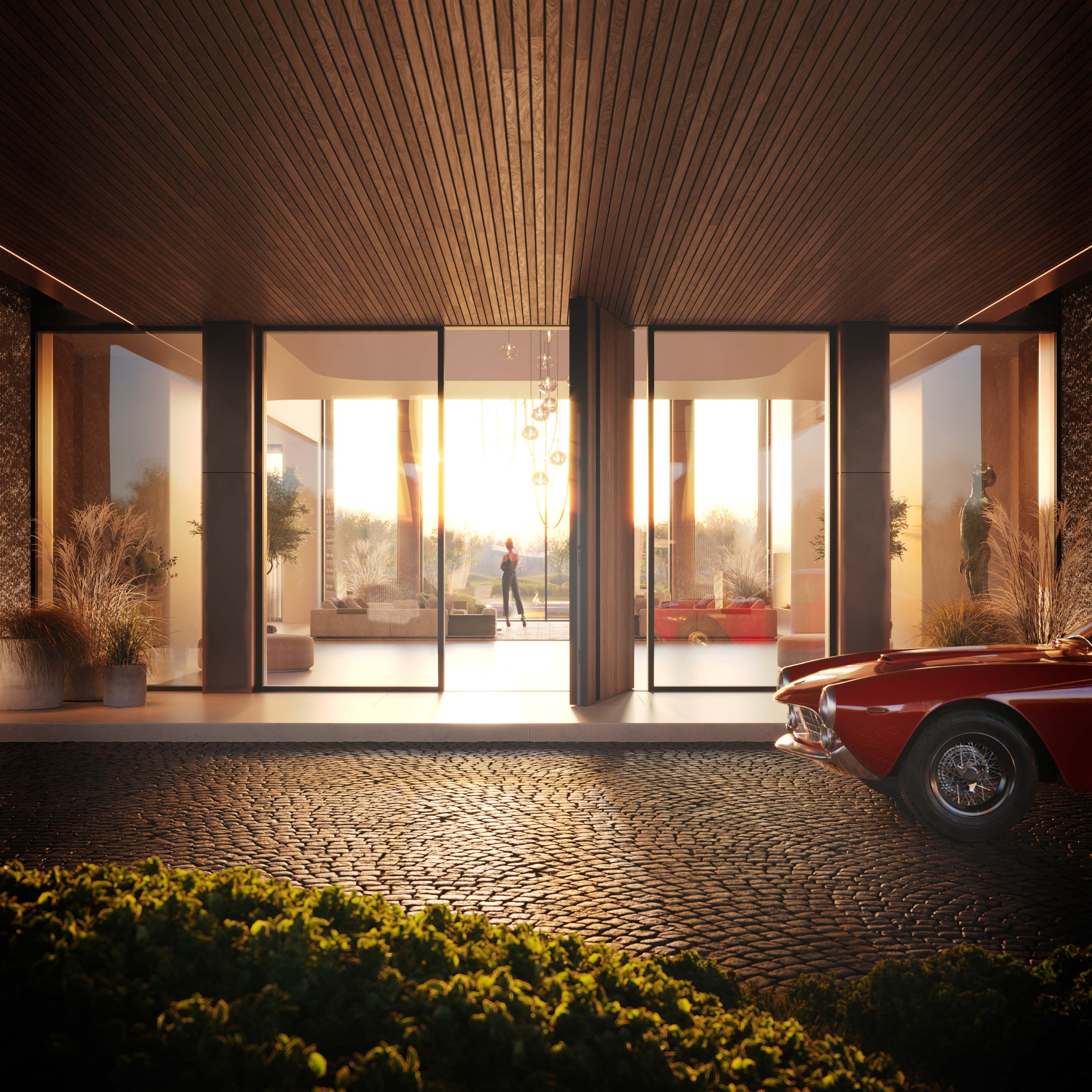 Резиденция Serene Lake, 1 800 м² — Изображение №12 — Архитектура на Dprofile