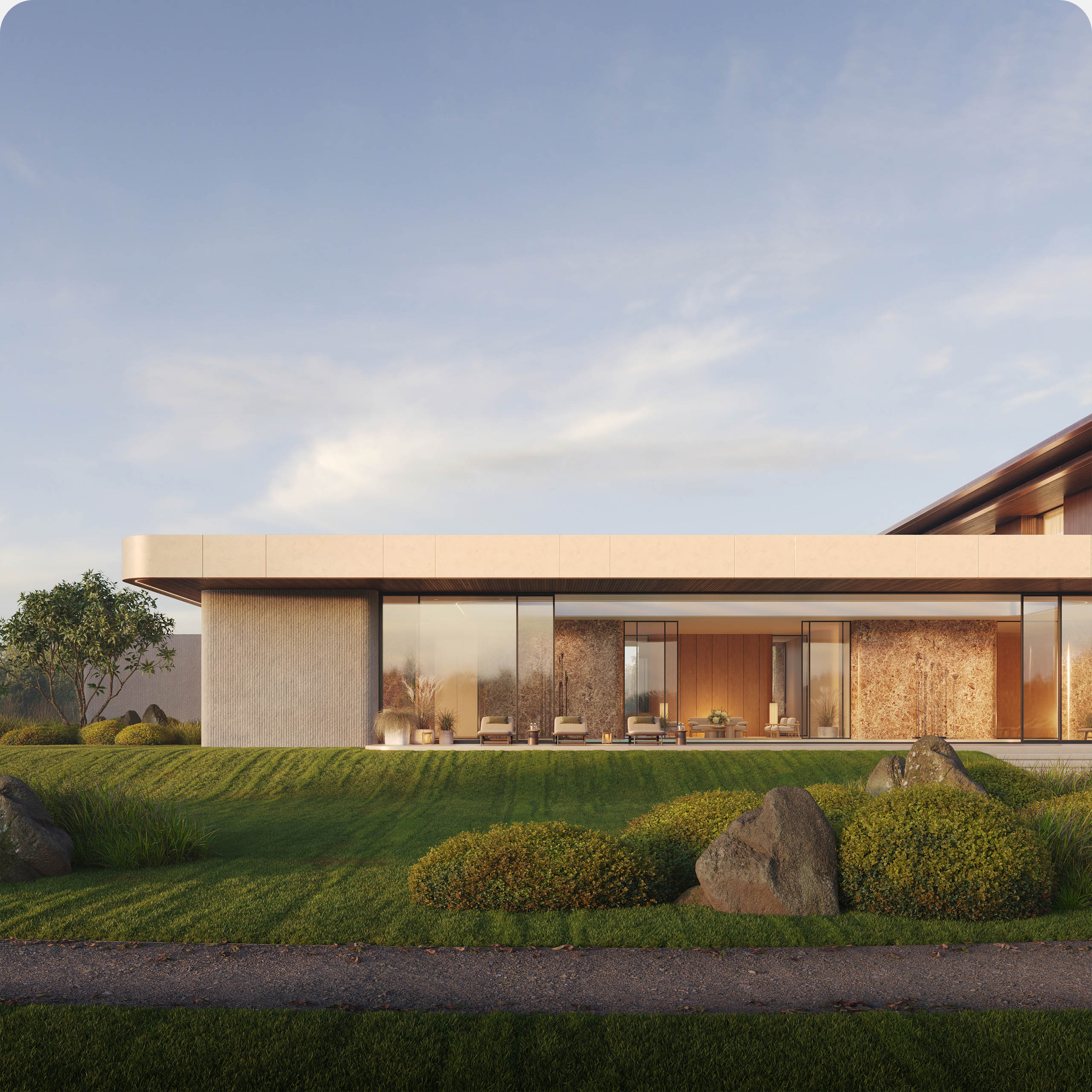 Резиденция Serene Lake, 1 800 м² — Изображение №24 — Архитектура на Dprofile