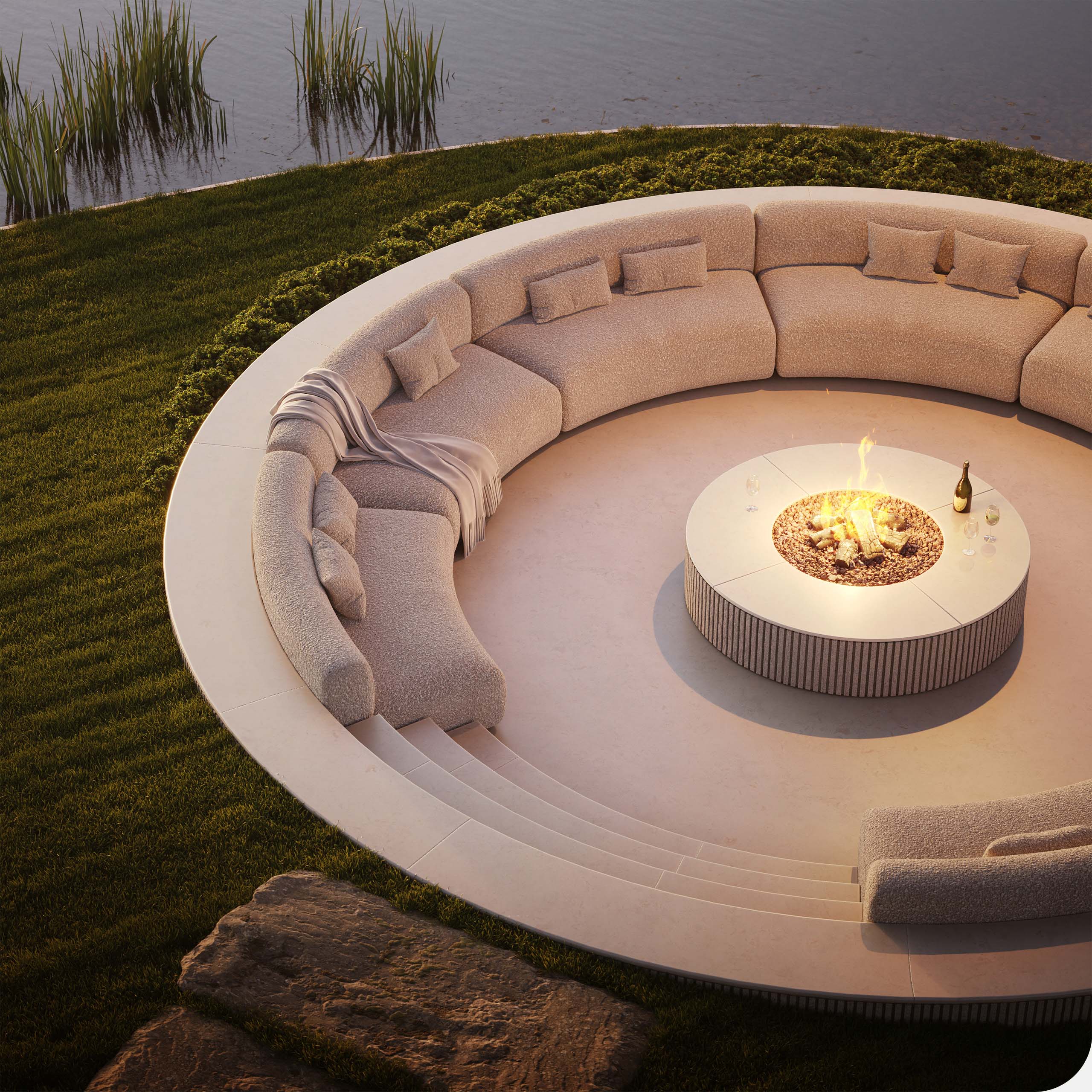 Резиденция Serene Lake, 1 800 м² — Изображение №22 — Архитектура на Dprofile