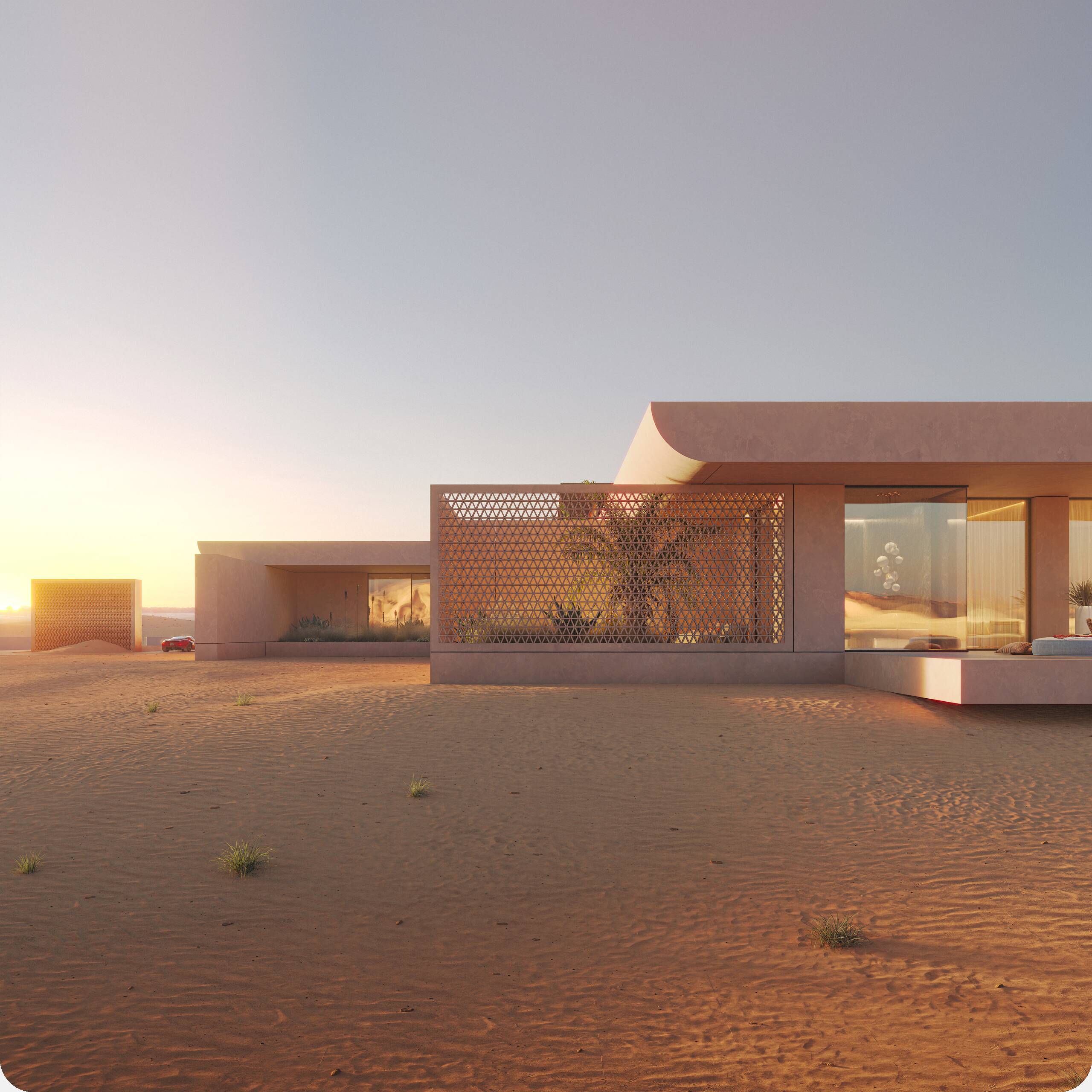 Резиденция Al Faw, 1 500 м² — Изображение №39 — 3D, Архитектура на Dprofile