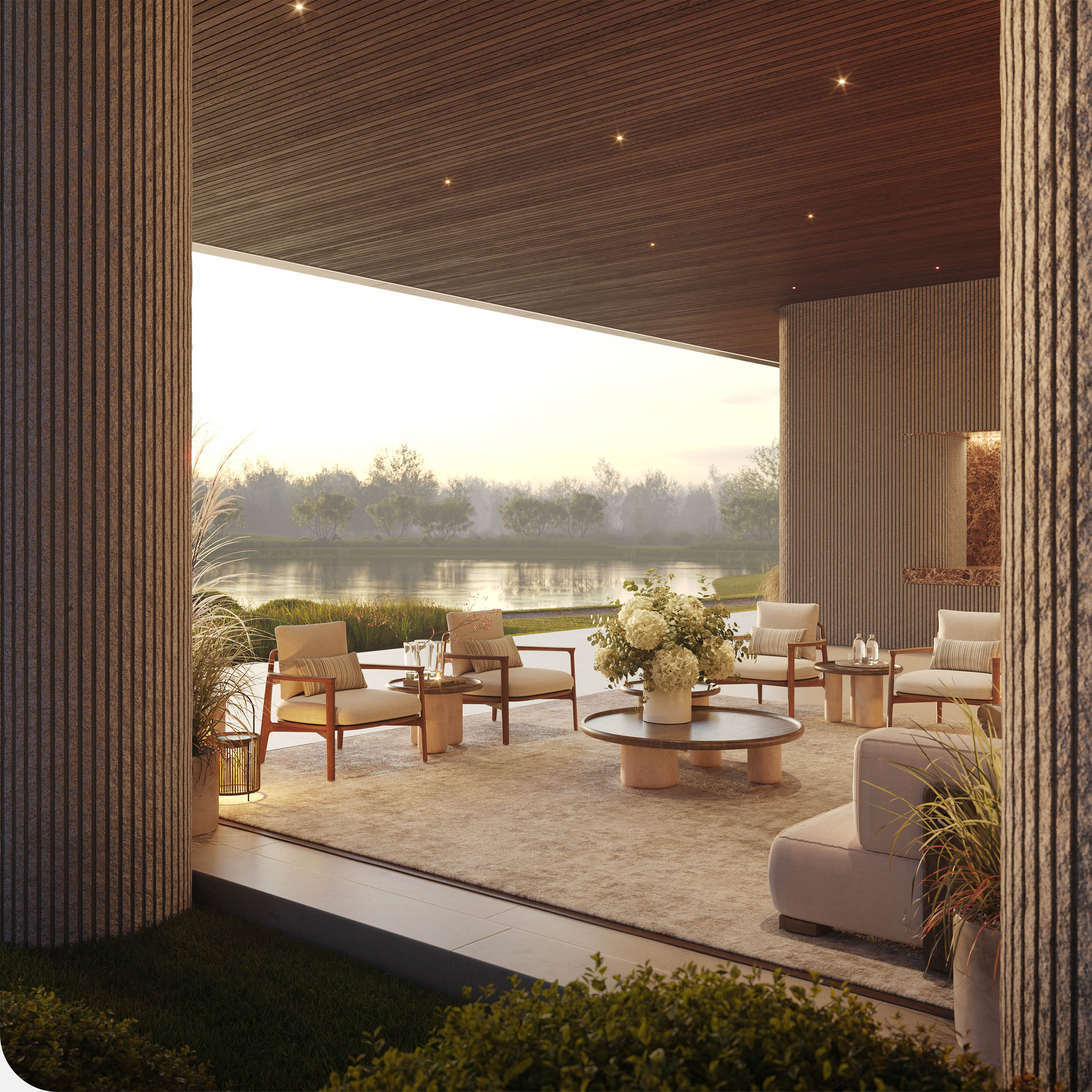 Резиденция Serene Lake, 1 800 м² — Изображение №18 — Архитектура на Dprofile