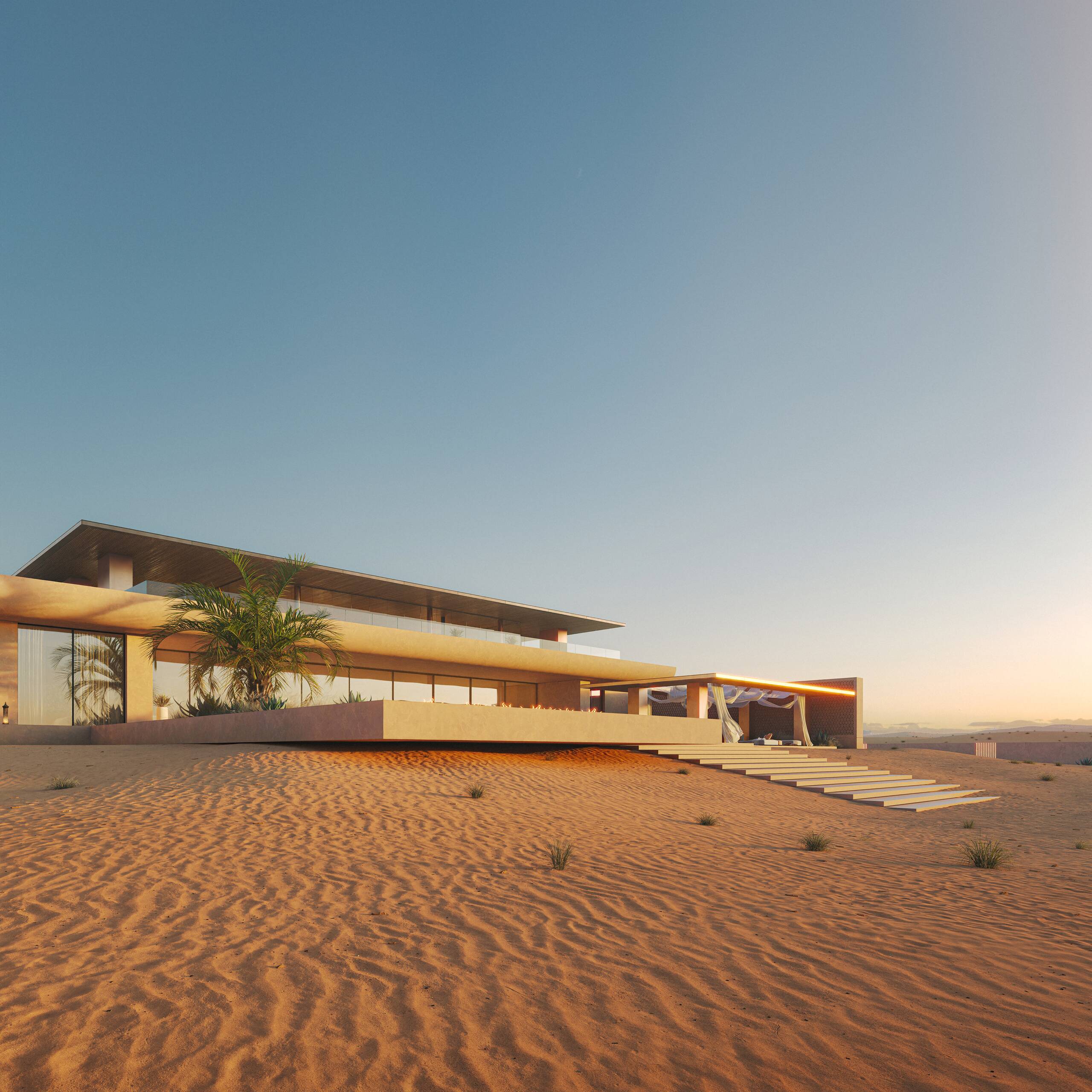 Резиденция Al Faw, 1 500 м² — Изображение №23 — 3D, Архитектура на Dprofile