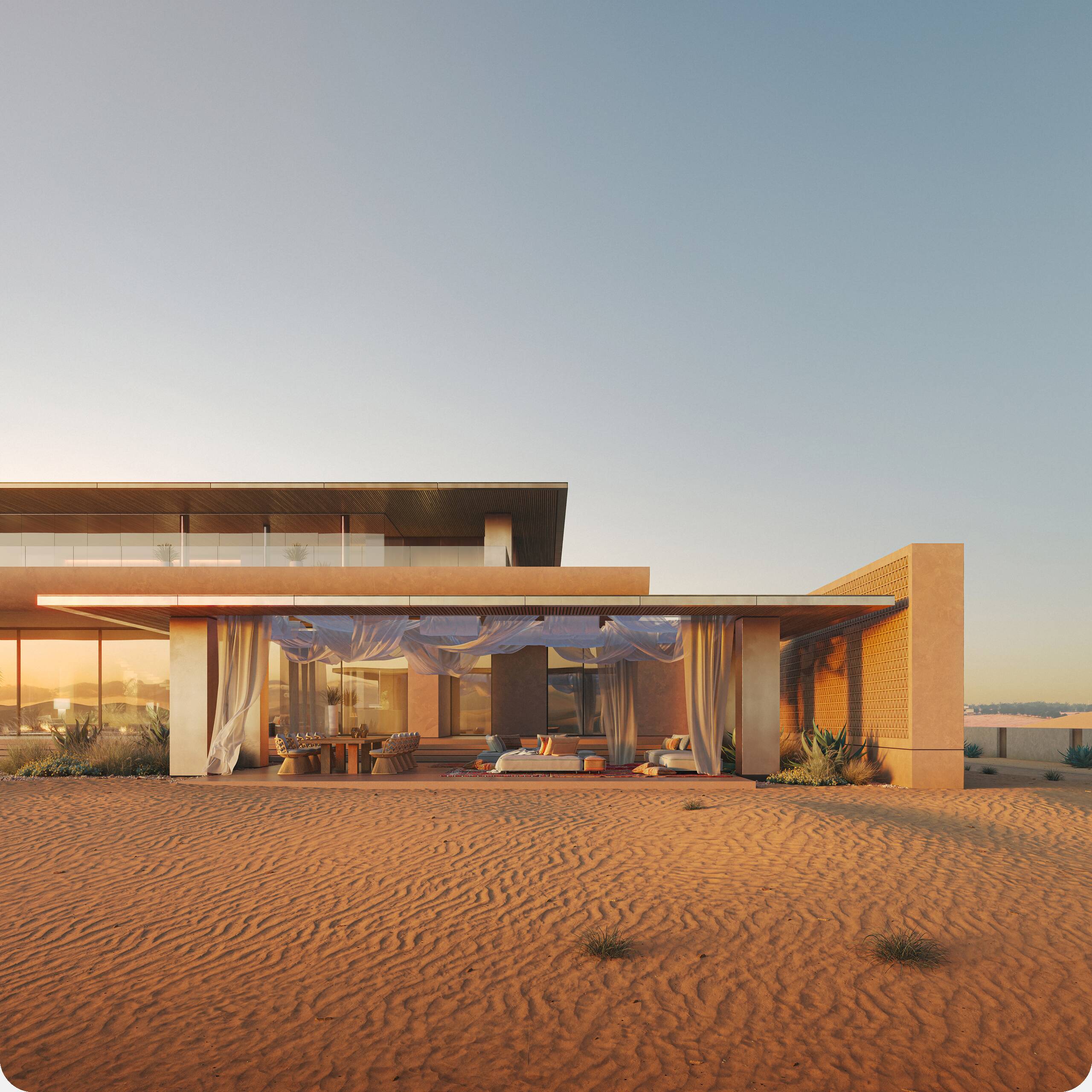 Резиденция Al Faw, 1 500 м² — Изображение №29 — 3D, Архитектура на Dprofile