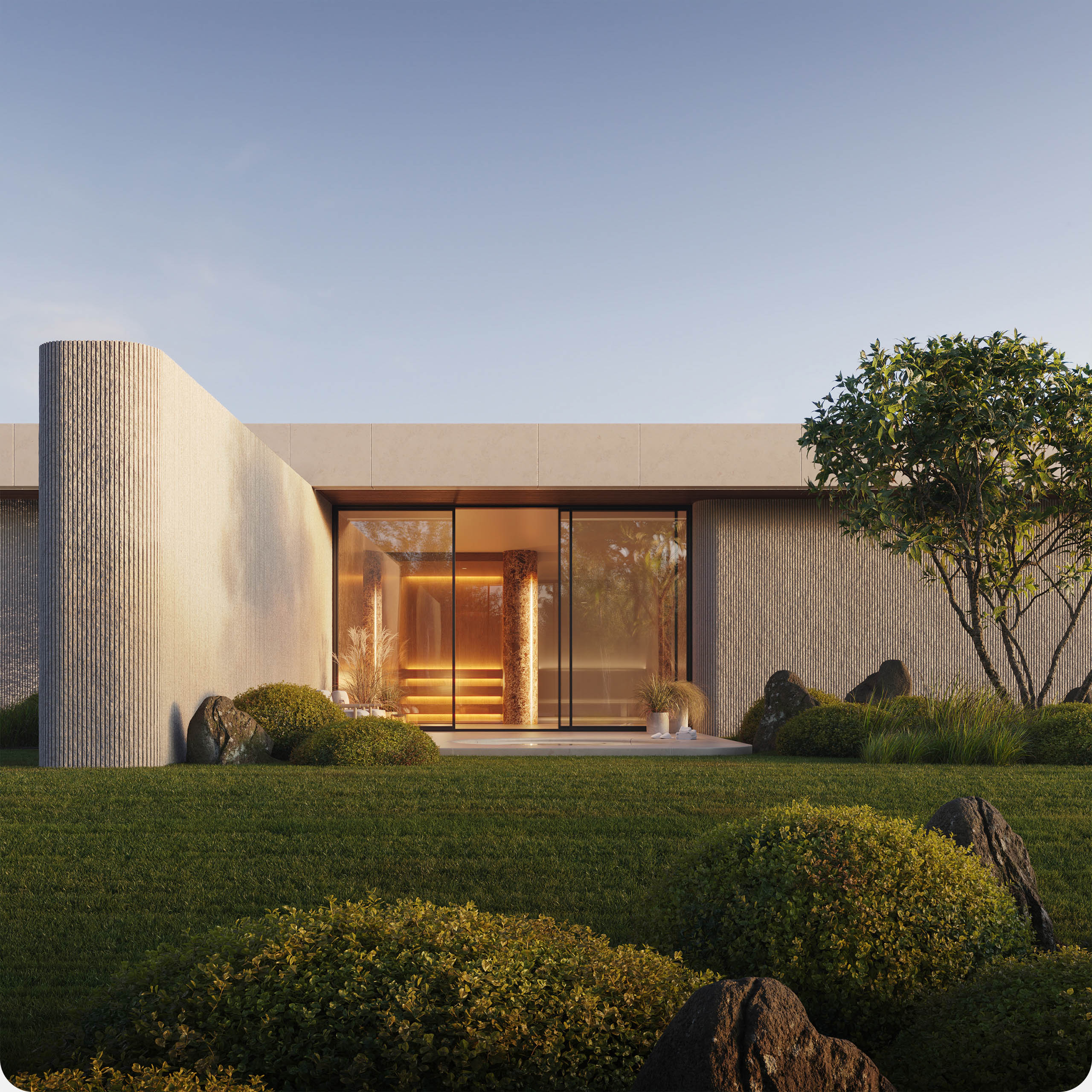 Резиденция Serene Lake, 1 800 м² — Изображение №28 — Архитектура на Dprofile