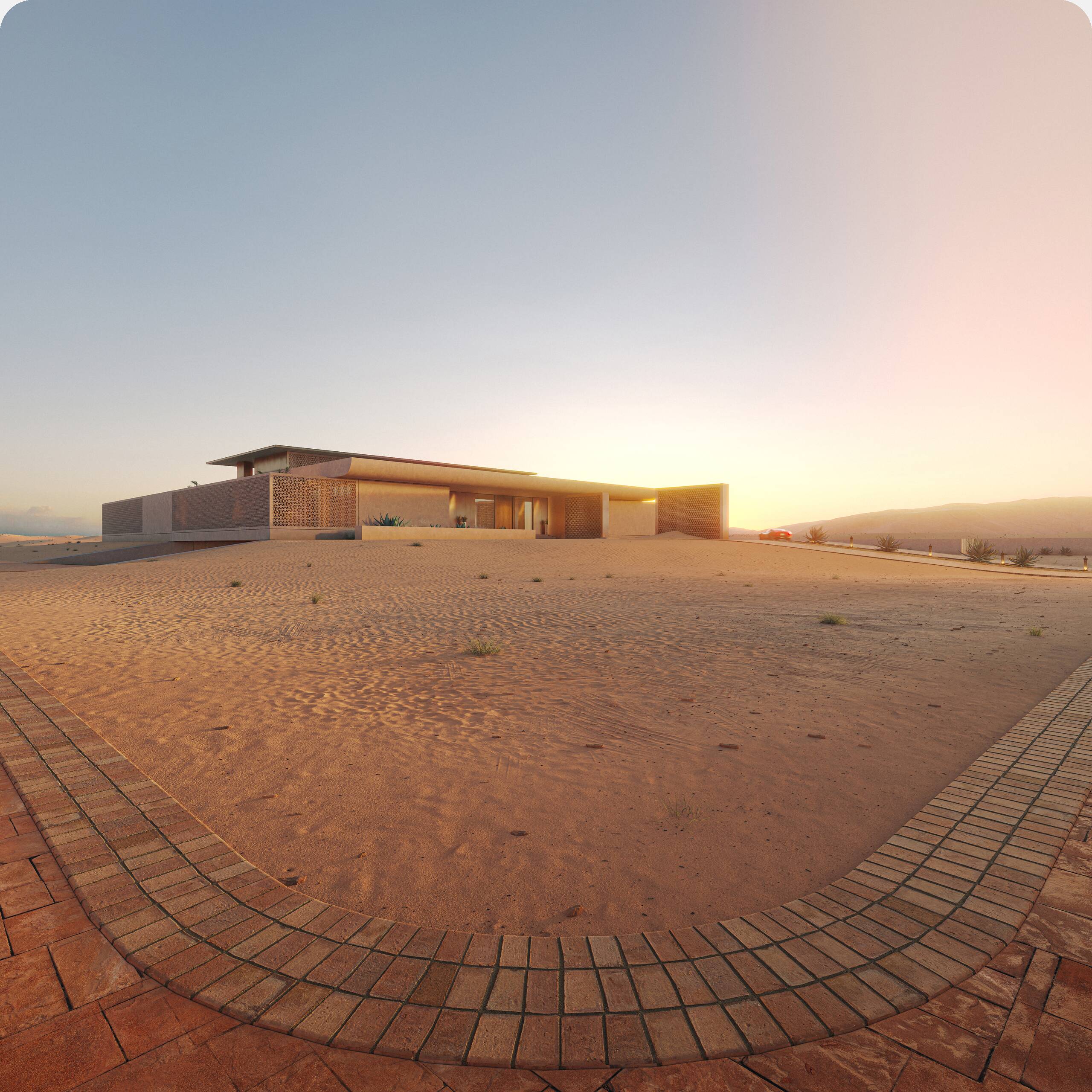 Резиденция Al Faw, 1 500 м² — Изображение №18 — 3D, Архитектура на Dprofile