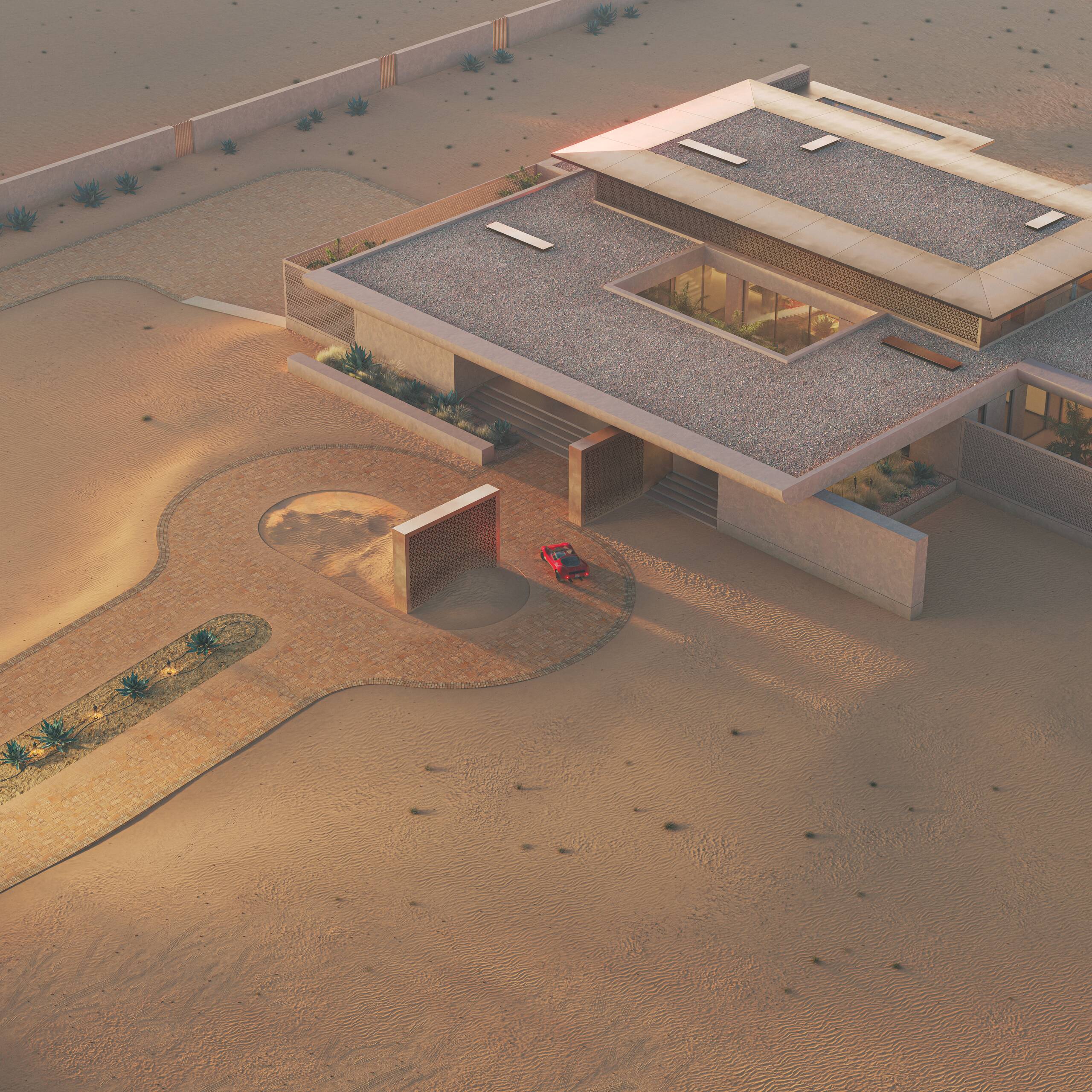 Резиденция Al Faw, 1 500 м² — Изображение №13 — 3D, Архитектура на Dprofile