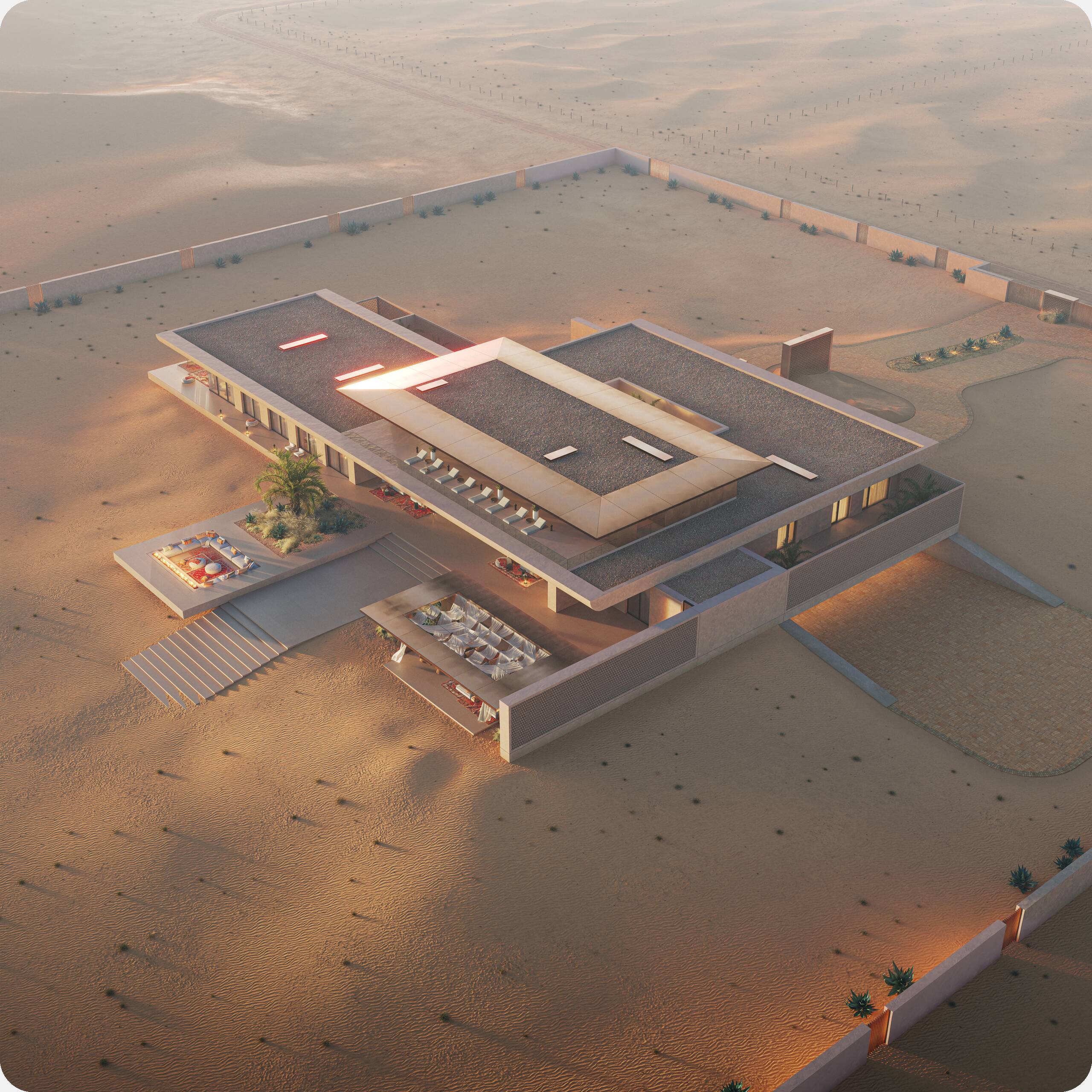 Резиденция Al Faw, 1 500 м² — Изображение №40 — 3D, Архитектура на Dprofile