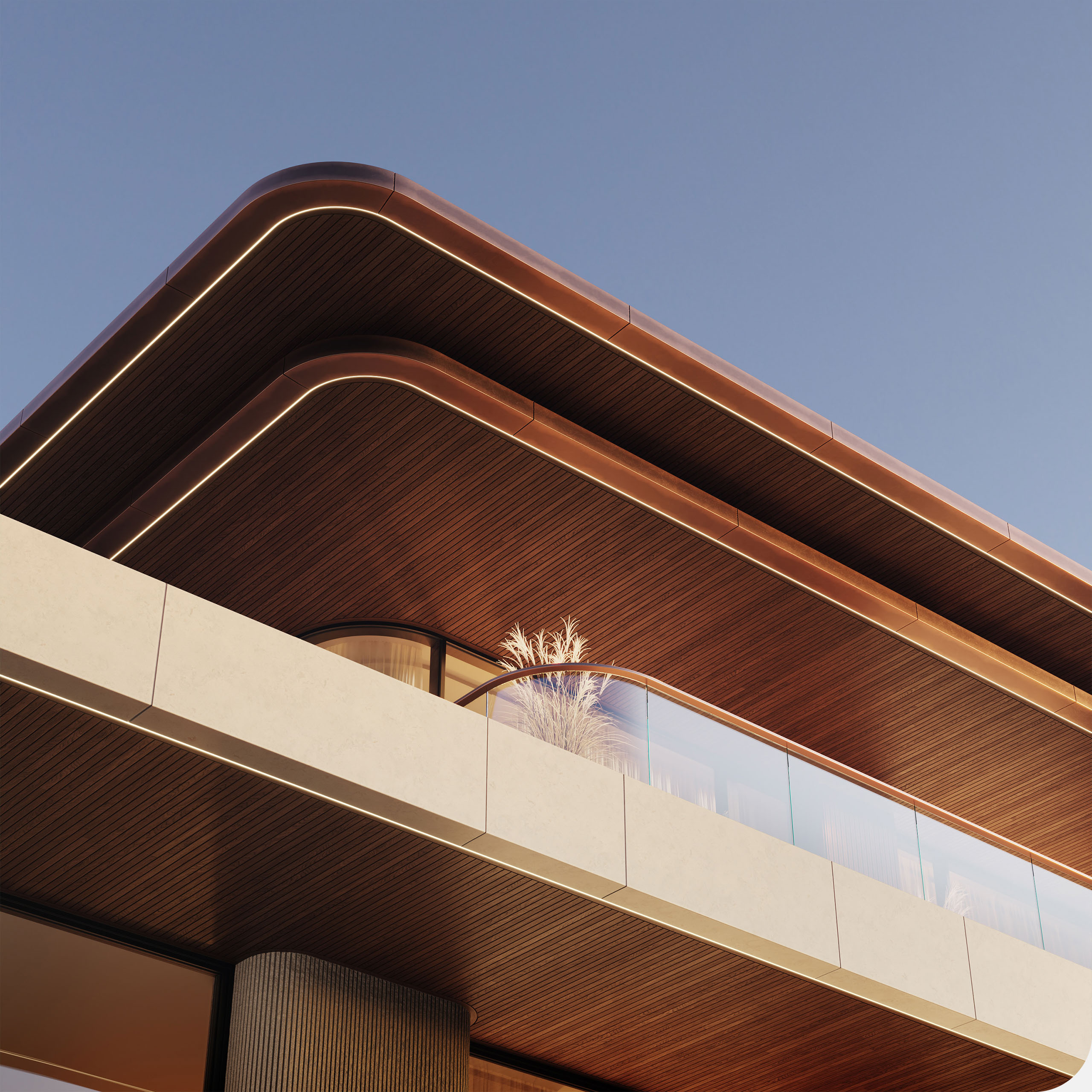 Резиденция Serene Lake, 1 800 м² — Изображение №16 — Архитектура на Dprofile