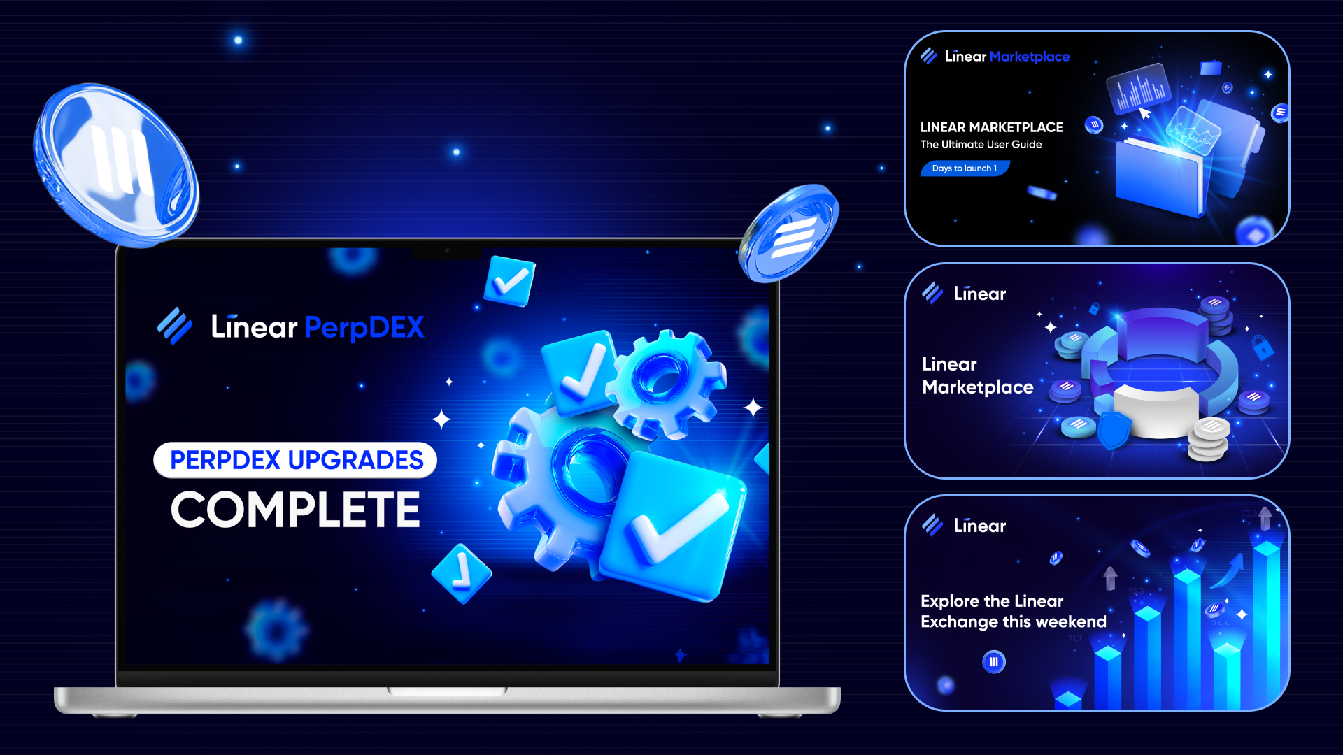 Social Media Design for Linear (DeFi/Crypto) — Изображение №15 — Графика, Маркетинг на Dprofile