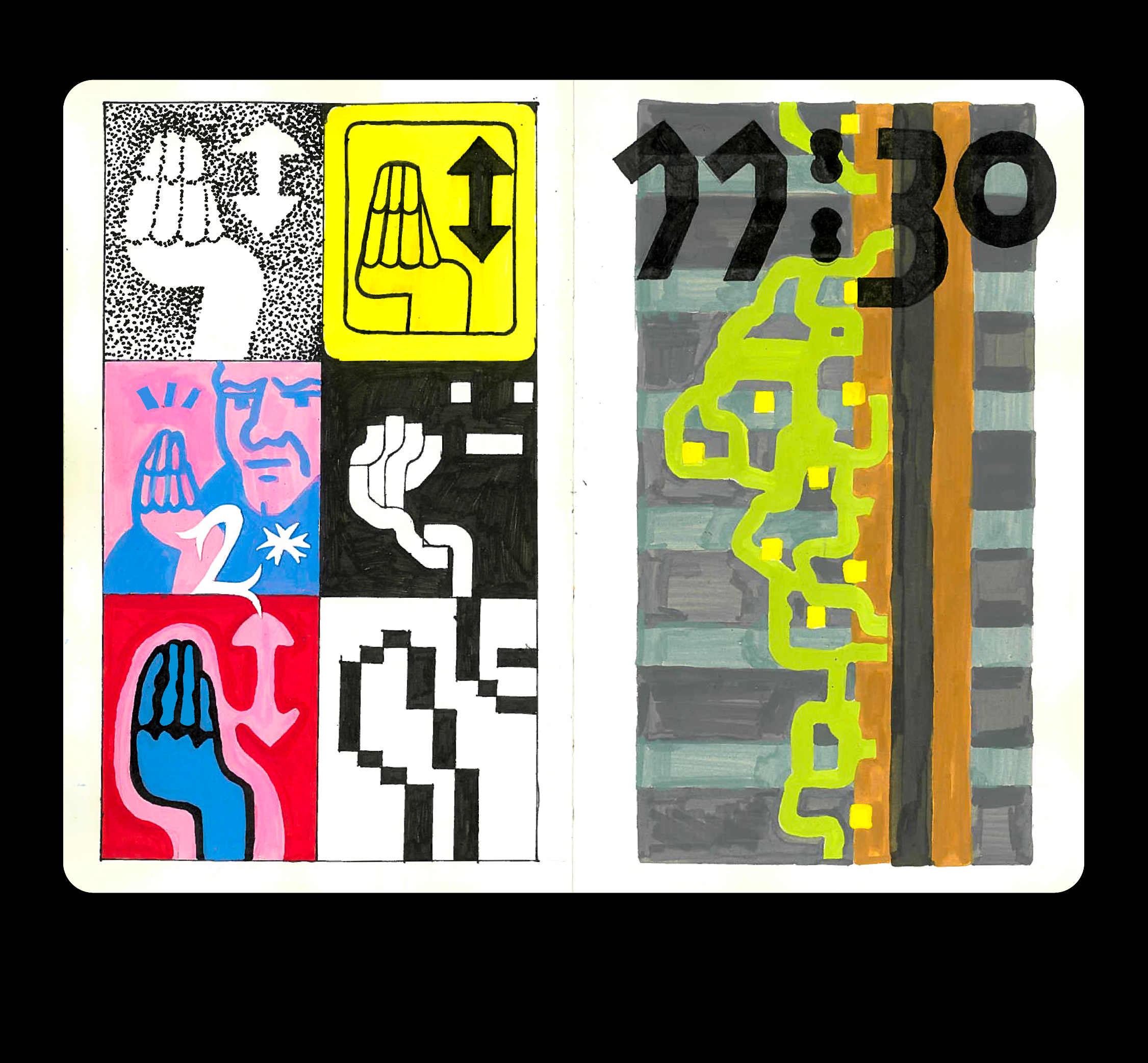 Визуальный дневник | часть 1 — Изображение №25 — Иллюстрация, Графика на Dprofile