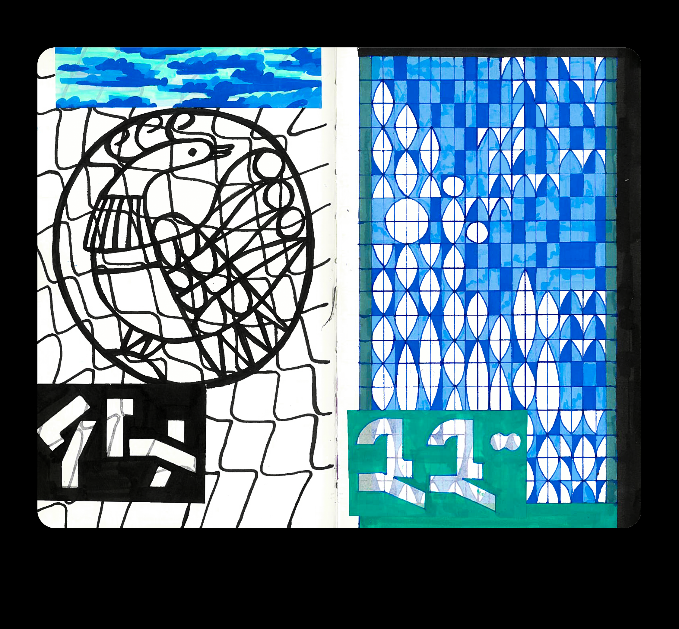 Визуальный дневник | часть 1 — Изображение №36 — Иллюстрация, Графика на Dprofile