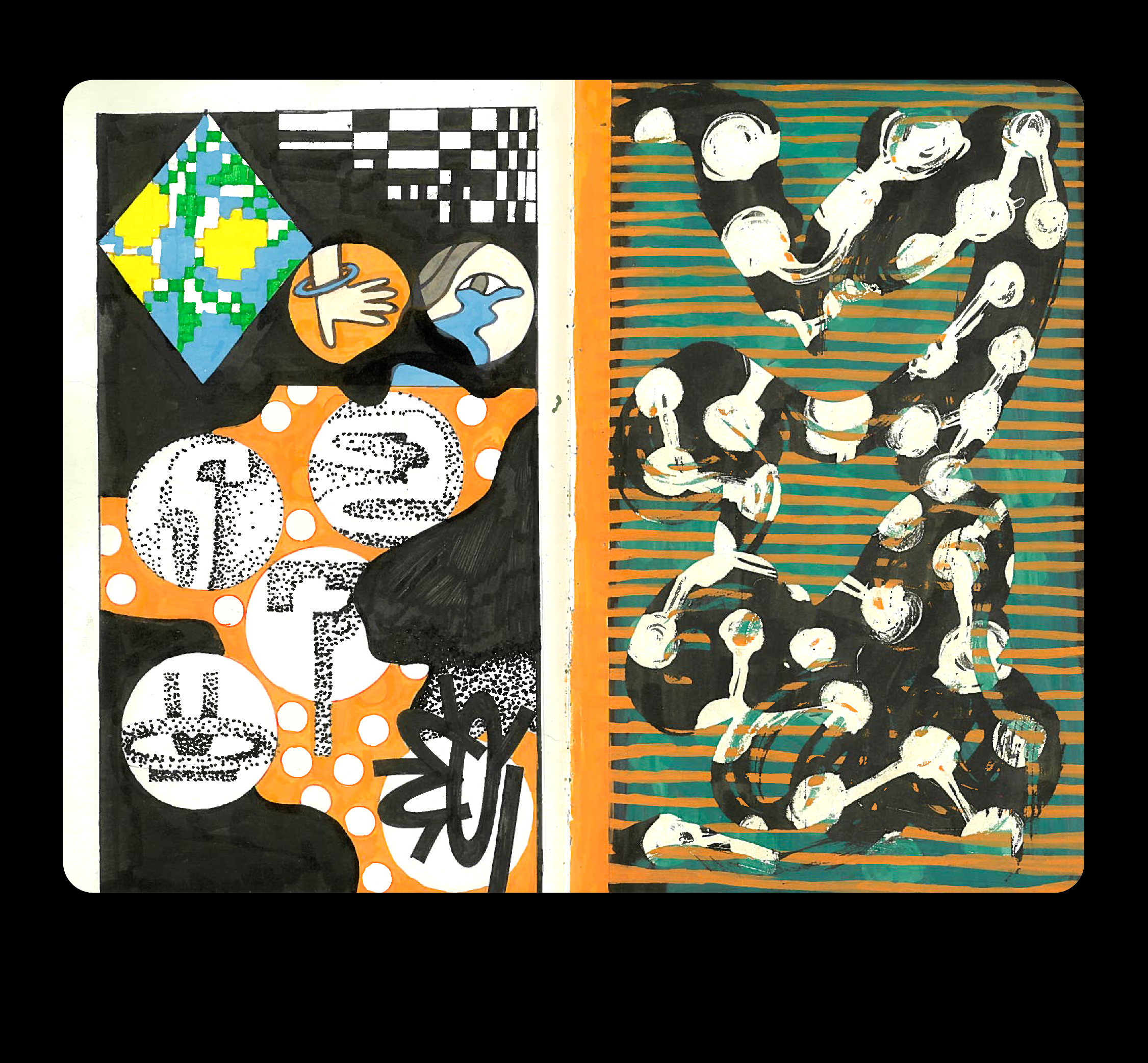 Визуальный дневник | часть 1 — Изображение №40 — Иллюстрация, Графика на Dprofile