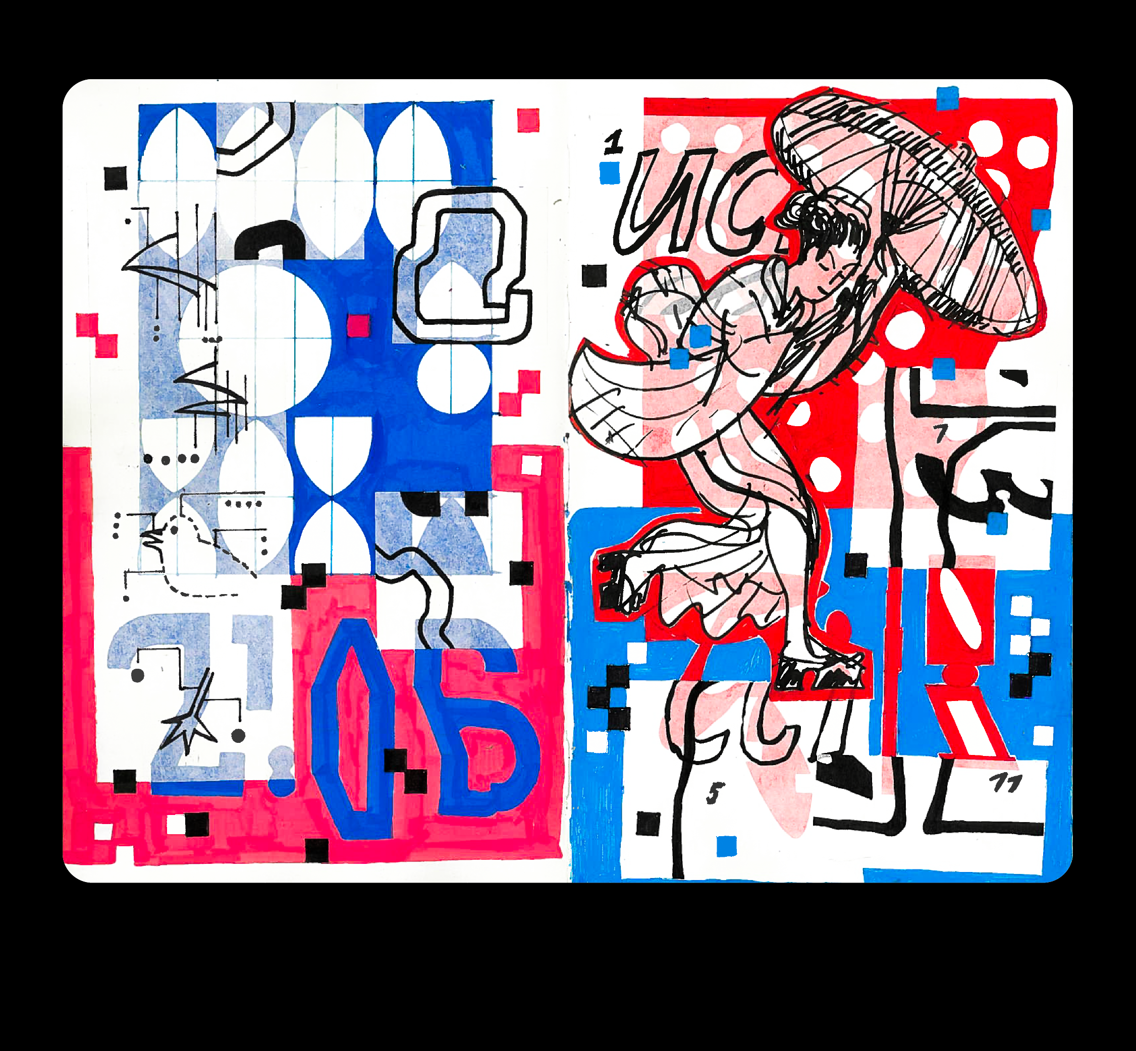 Визуальный дневник | часть 1 — Изображение №38 — Иллюстрация, Графика на Dprofile