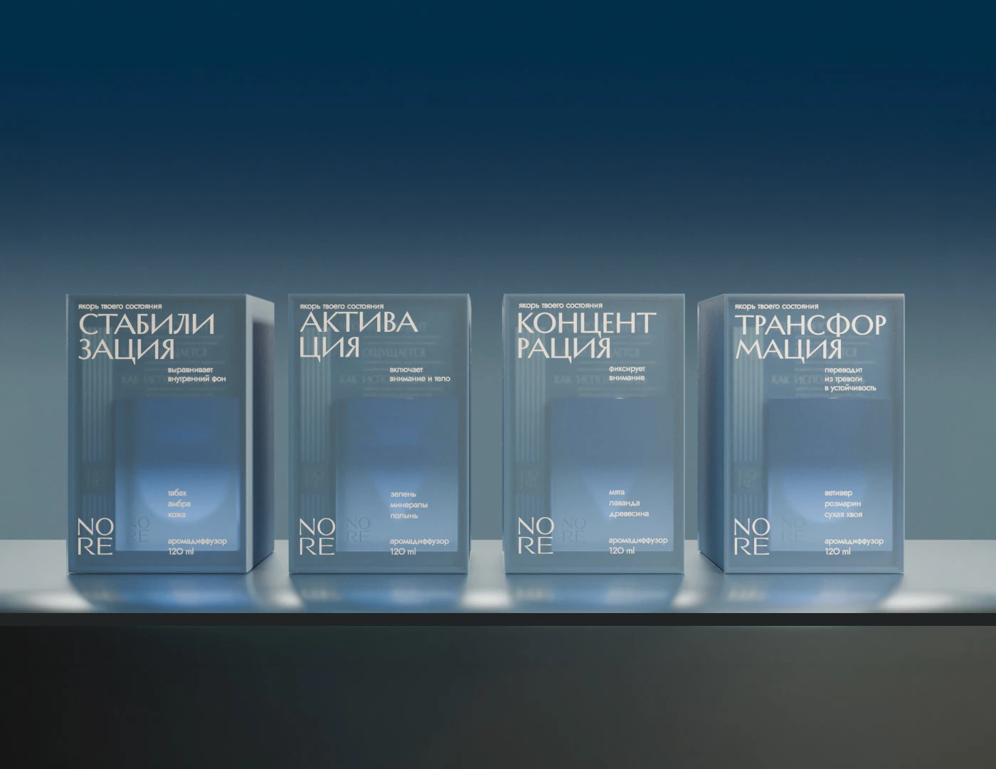 NORE|Упаковка аромадиффузоров — Изображение №10 — Брендинг, 3D на Dprofile