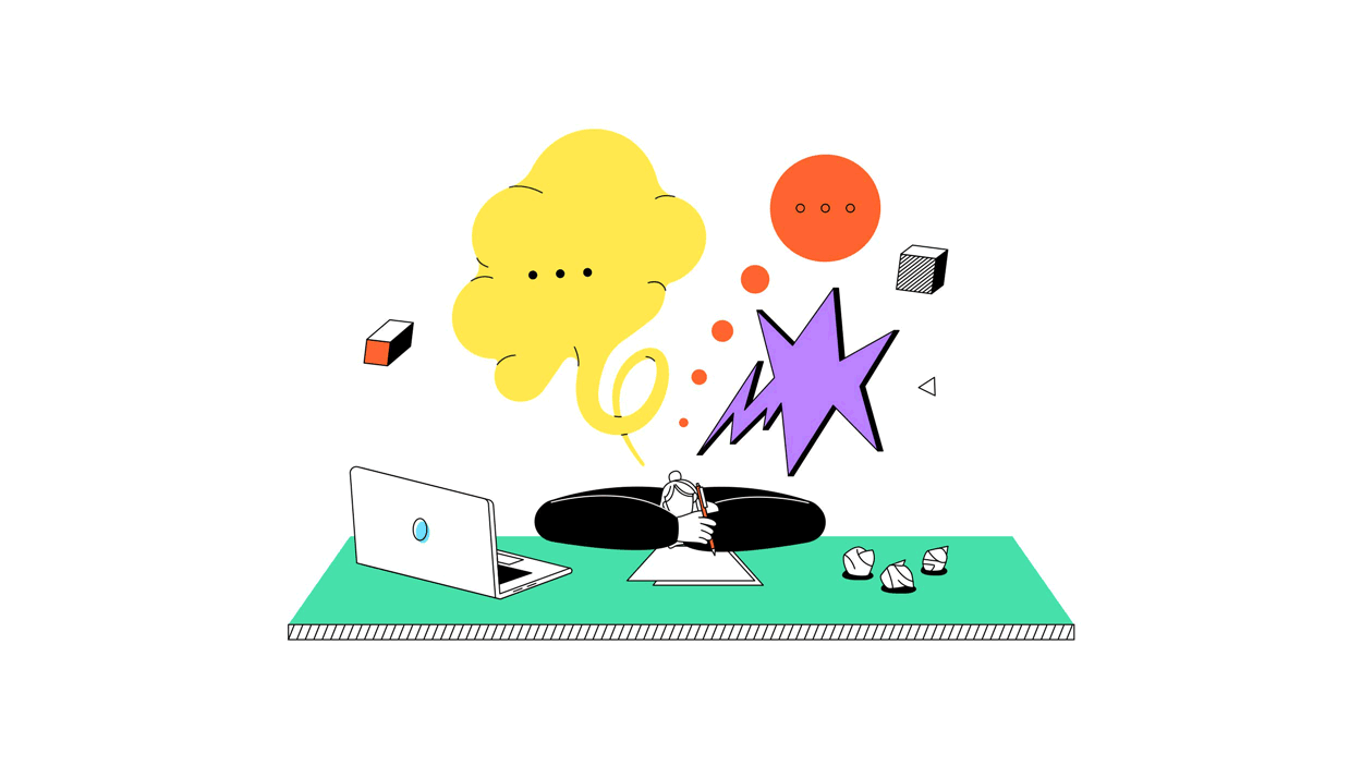 Writing Content — Изображение №1 — Иллюстрация, Анимация на Dprofile