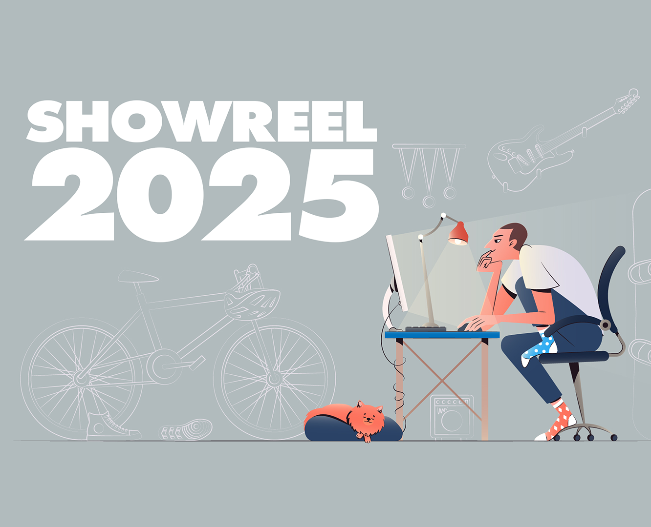 Motion Design & Animation SHOWREEL 2025 на Dprofile