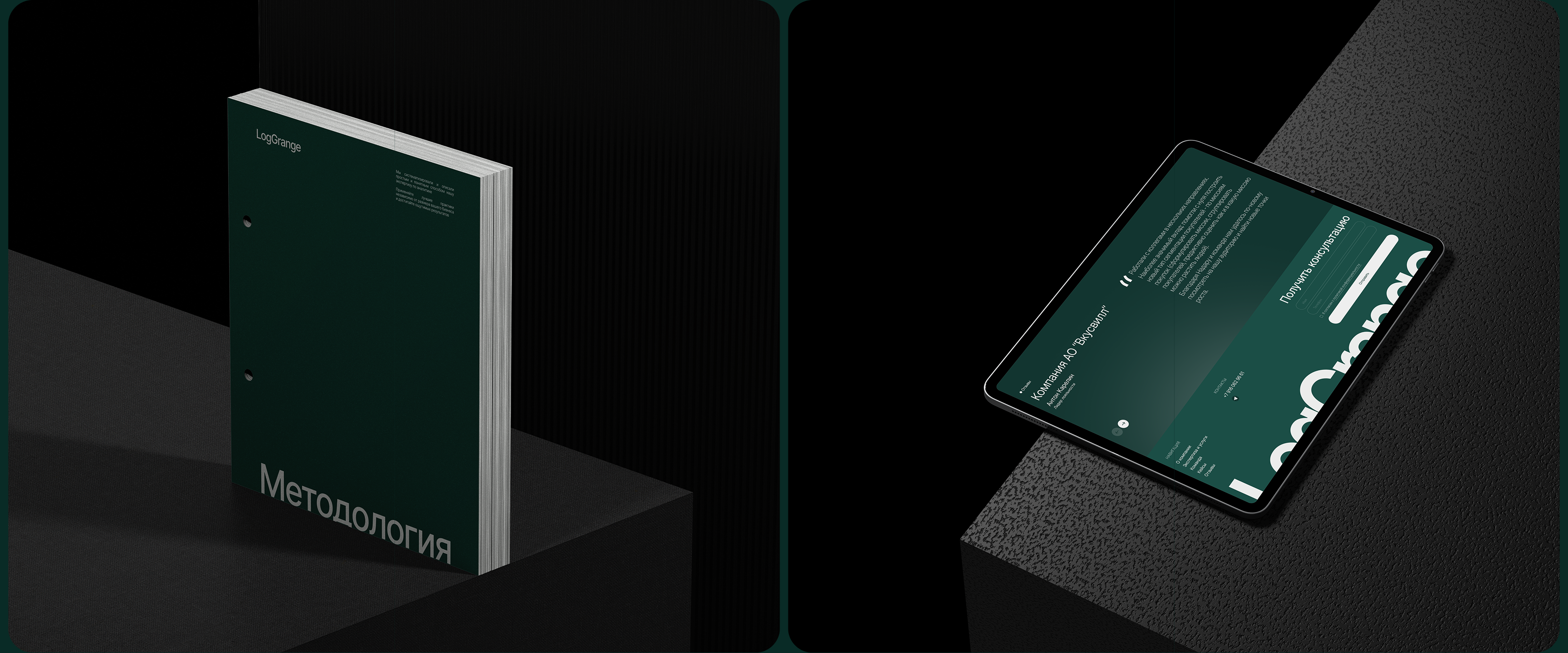 LogGrange | Лендинг для аналитического агентства — Изображение №7 — Интерфейсы, Брендинг на Dprofile