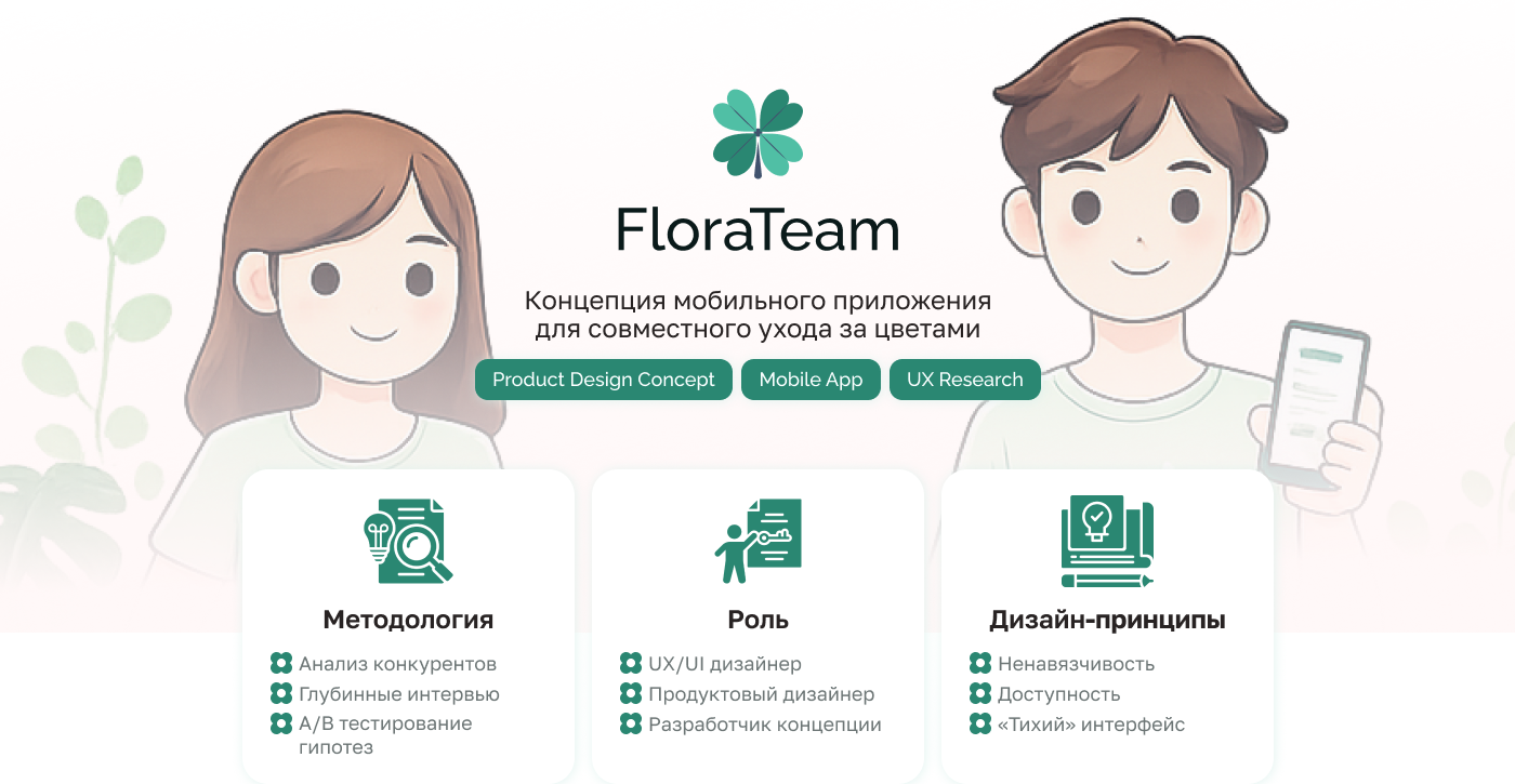 FloraTeam — Изображение №1 — Интерфейсы на Dprofile