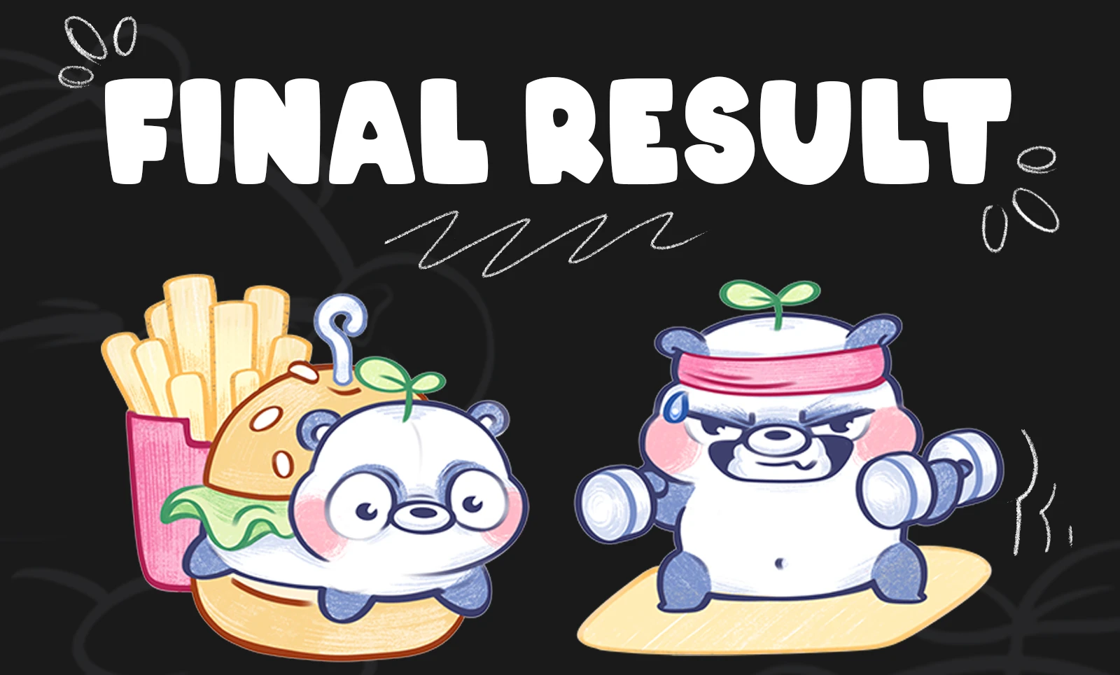 "Бамбулик" стикерпак для VK — Изображение №3 — Брендинг, Иллюстрация на Dprofile