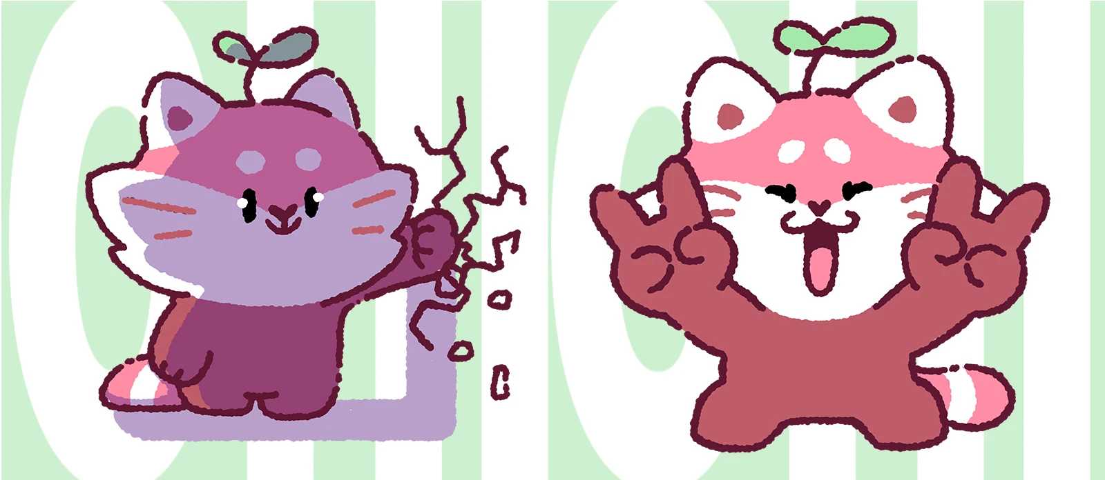 "Чи-Чи" стикерпак для VK — Изображение №5 — Брендинг, Иллюстрация на Dprofile