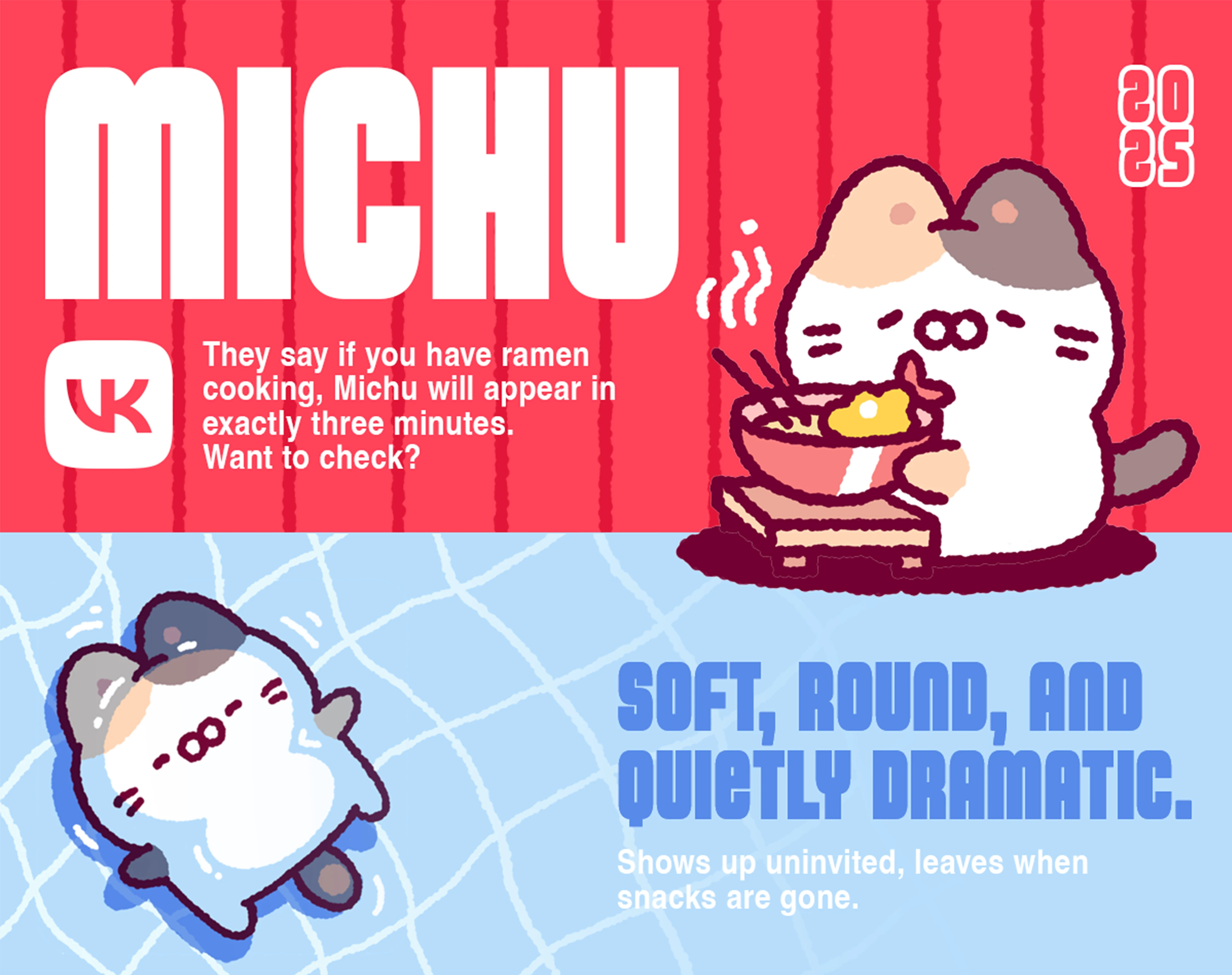 МИЧУ - СТИКЕРПАК ДЛЯ VK — Изображение №1 — Брендинг, Иллюстрация на Dprofile