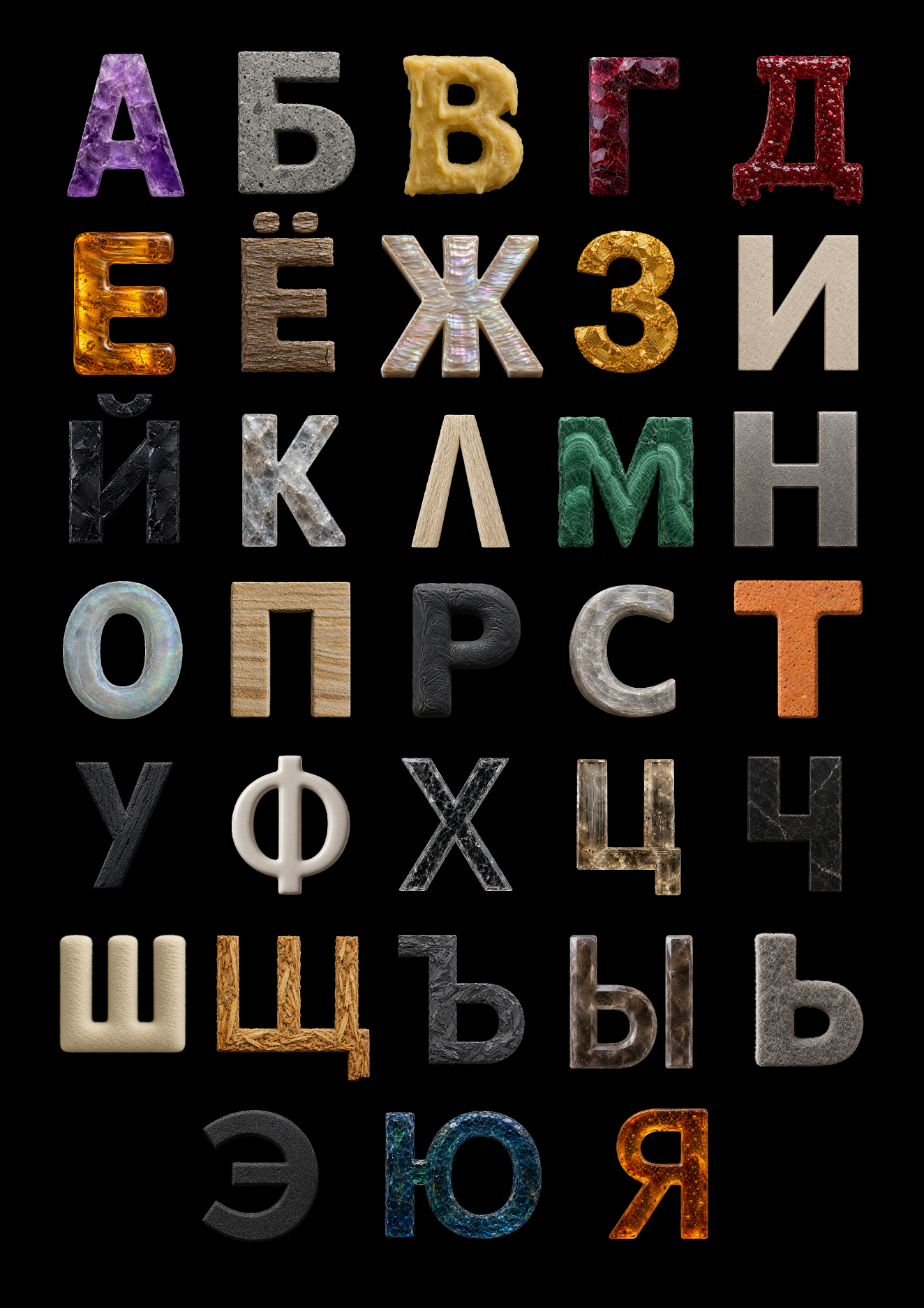 Буквальный челлендж 2026: формы и материалы — Изображение №37 — Графика, Нейро на Dprofile