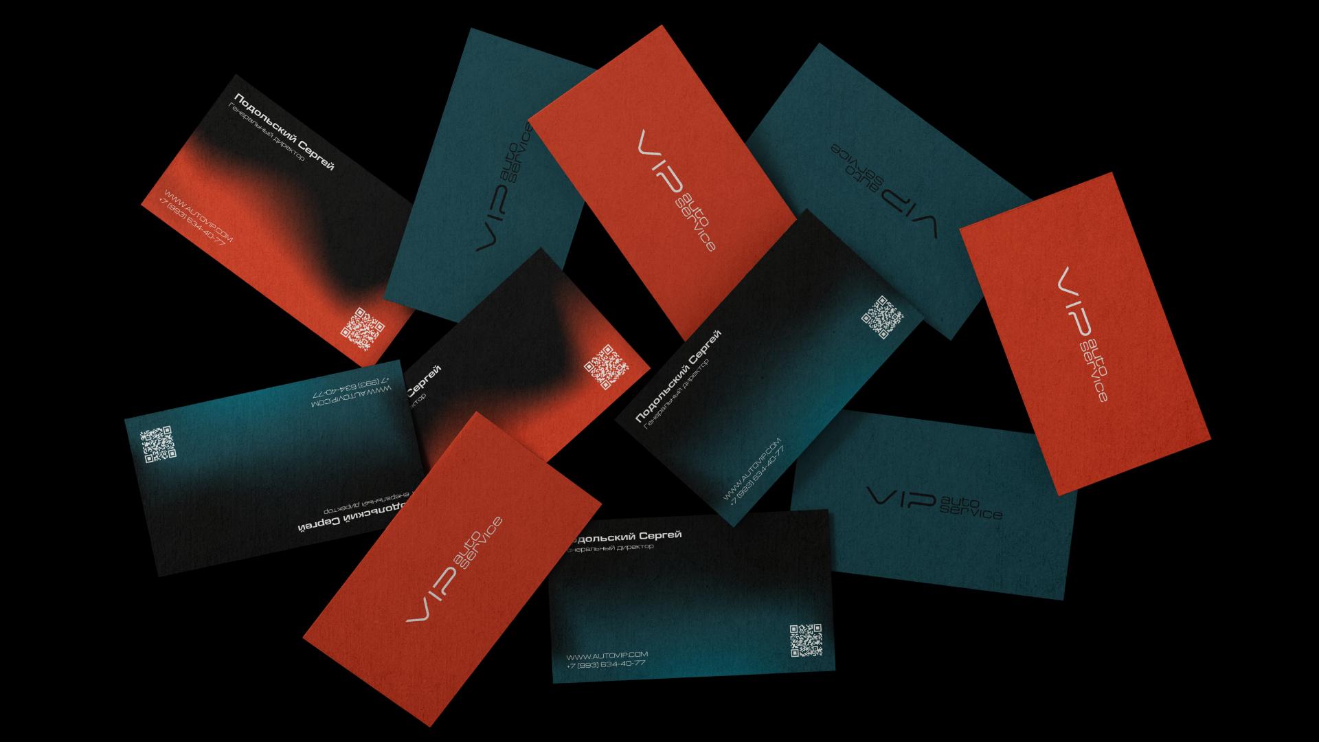 Автосервис VIP AUTO — логотип & фирменный стиль — Изображение №5 — Брендинг на Dprofile