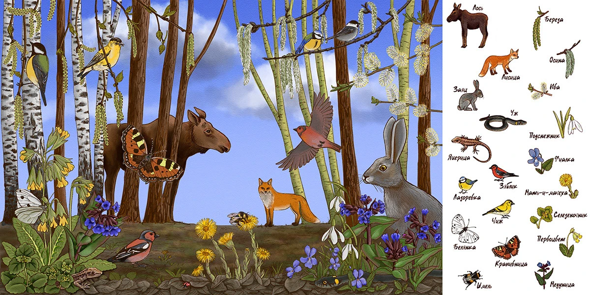 Виммельбух - путешествия божьей коровки — Изображение №1 — Иллюстрация, Графика на Dprofile