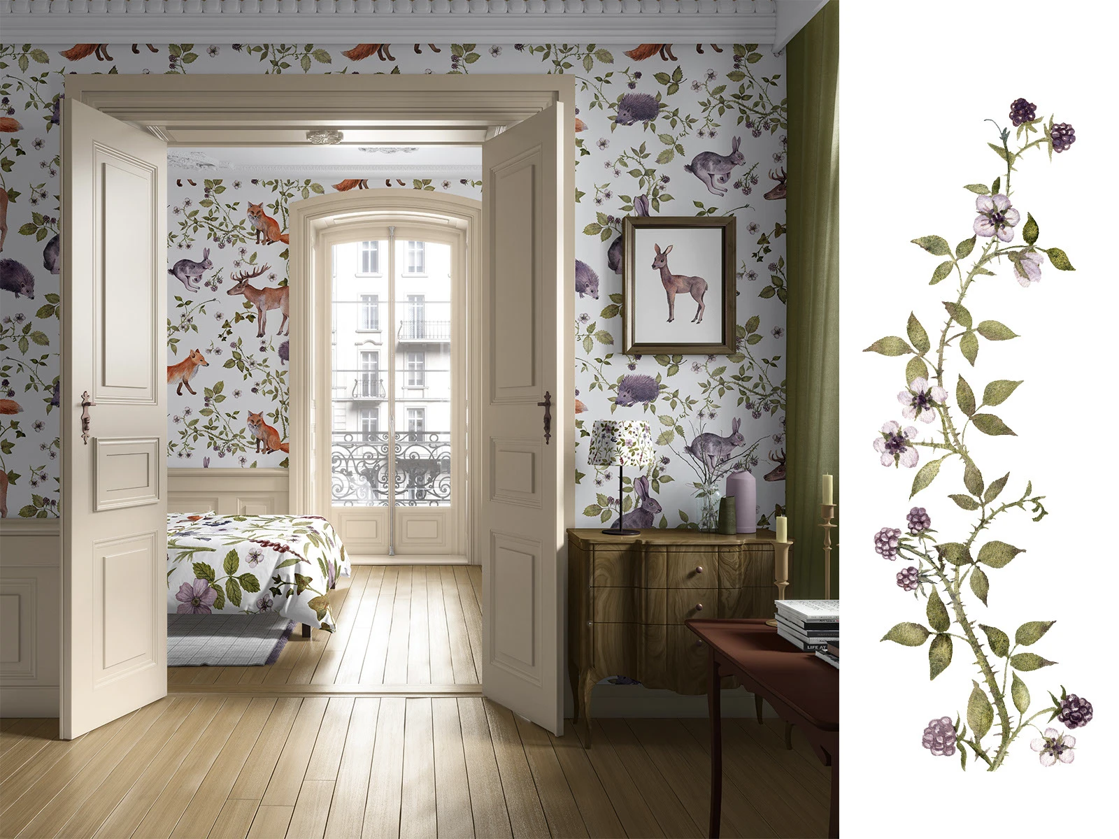 Акварельный лес — Изображение №3 — Иллюстрация, Графика на Dprofile