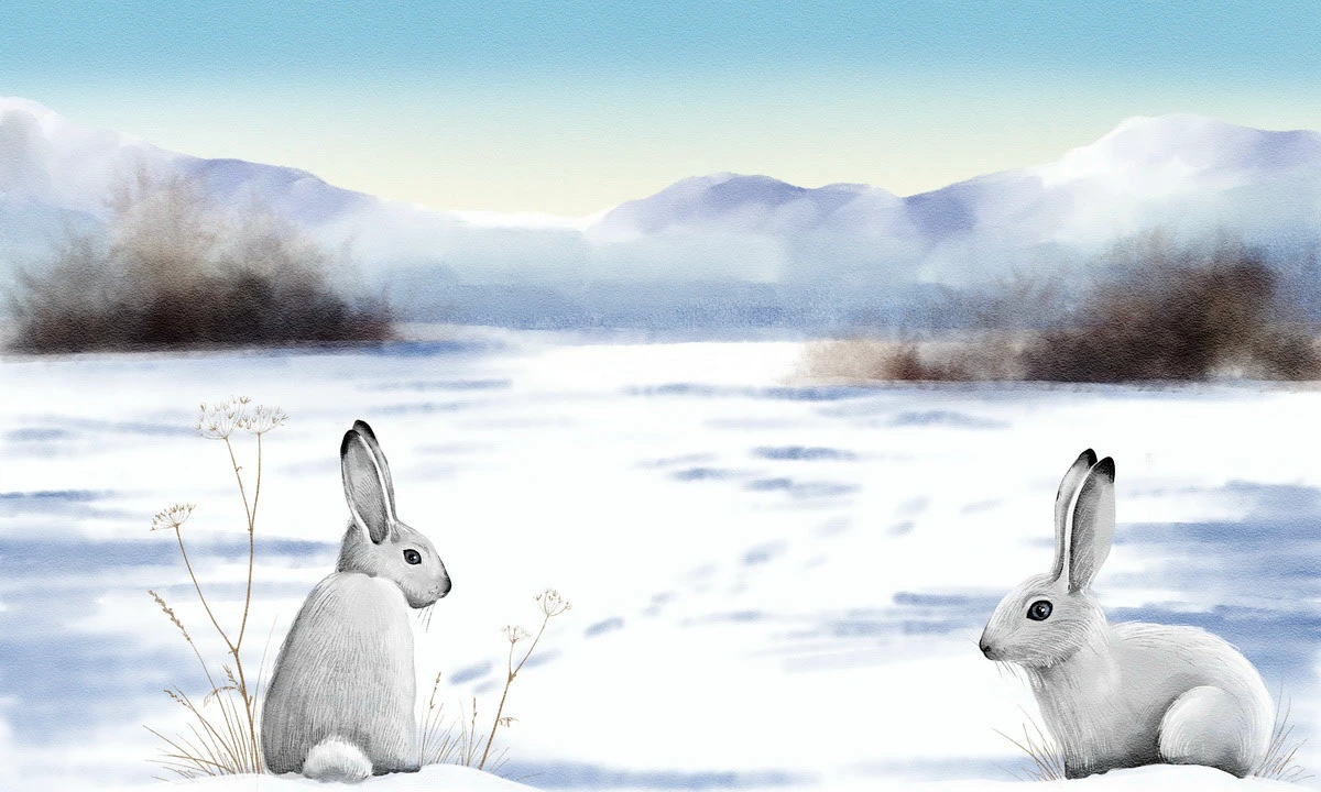 Зимние пейзажи — Изображение №4 — Иллюстрация, Графика на Dprofile