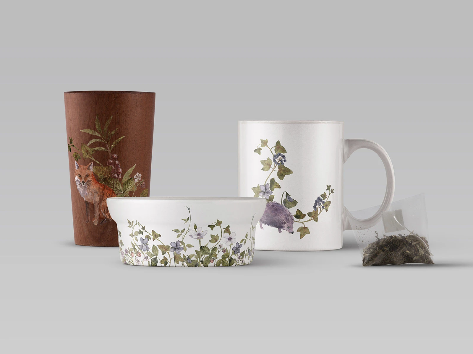 Акварельный лес — Изображение №10 — Иллюстрация, Графика на Dprofile