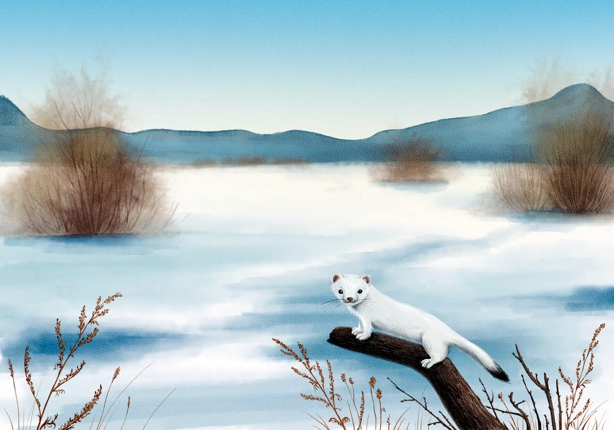 Зимние пейзажи — Изображение №3 — Иллюстрация, Графика на Dprofile