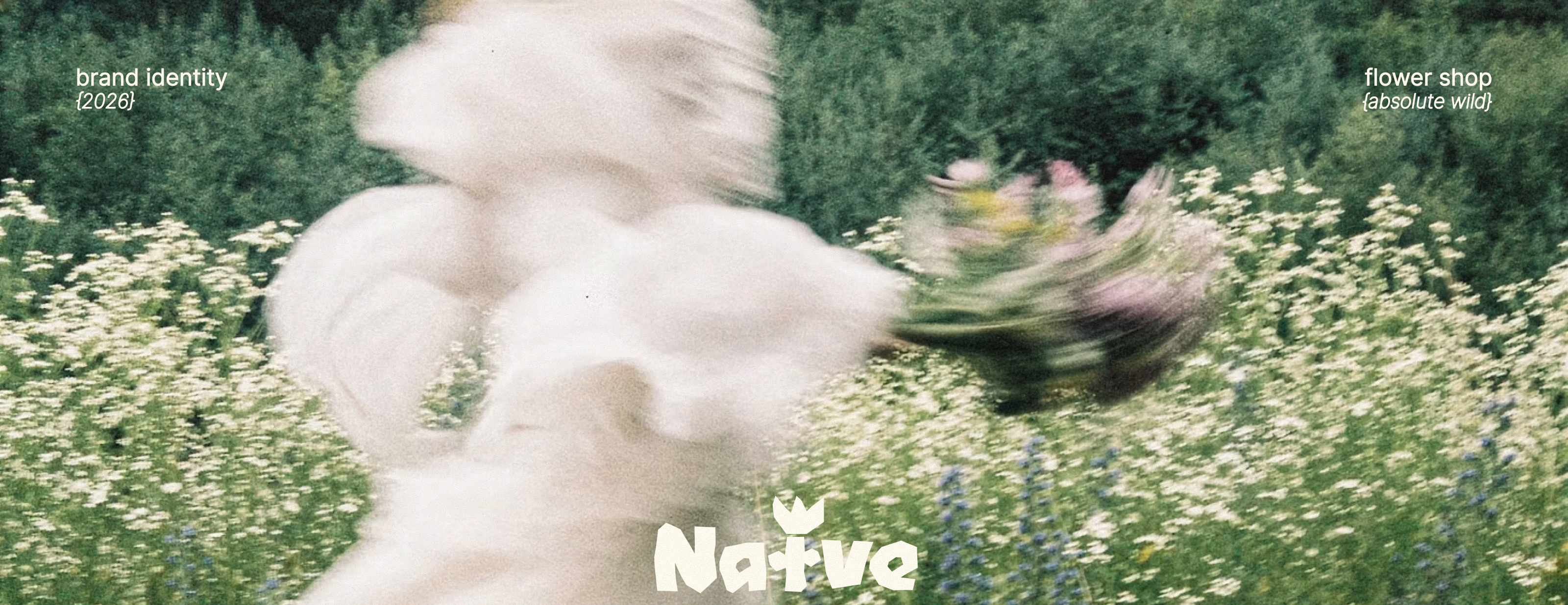 Naïve | айдентика для магазина полевых цветов — Изображение №1 — Брендинг, Графика на Dprofile