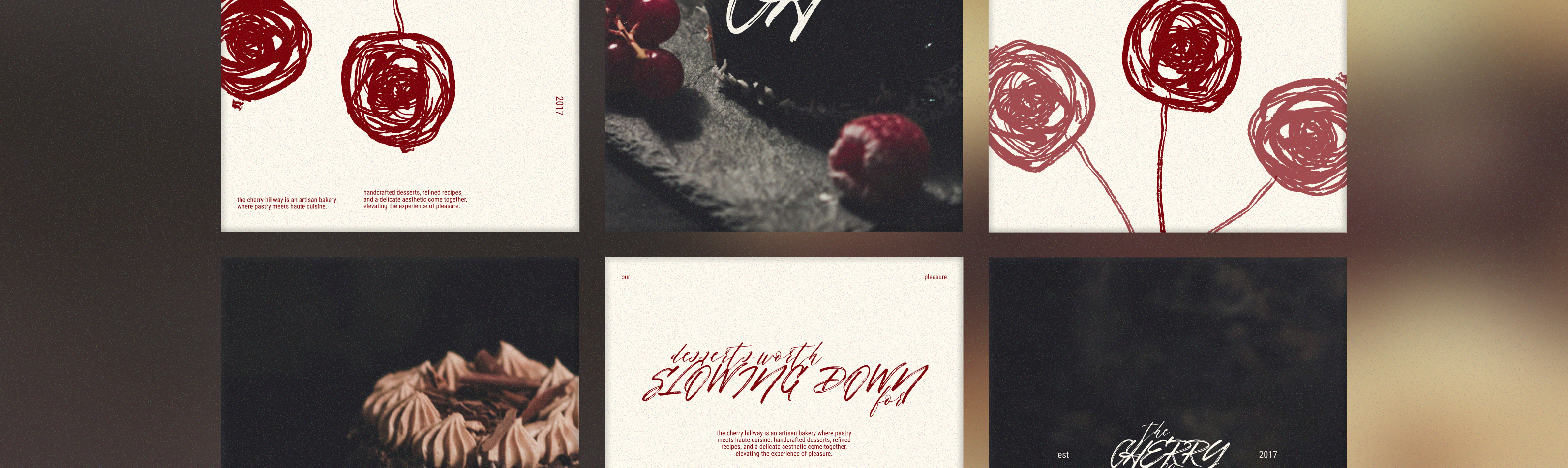 the cherry hillway | айдентика кондитерской — Изображение №21 — Брендинг на Dprofile